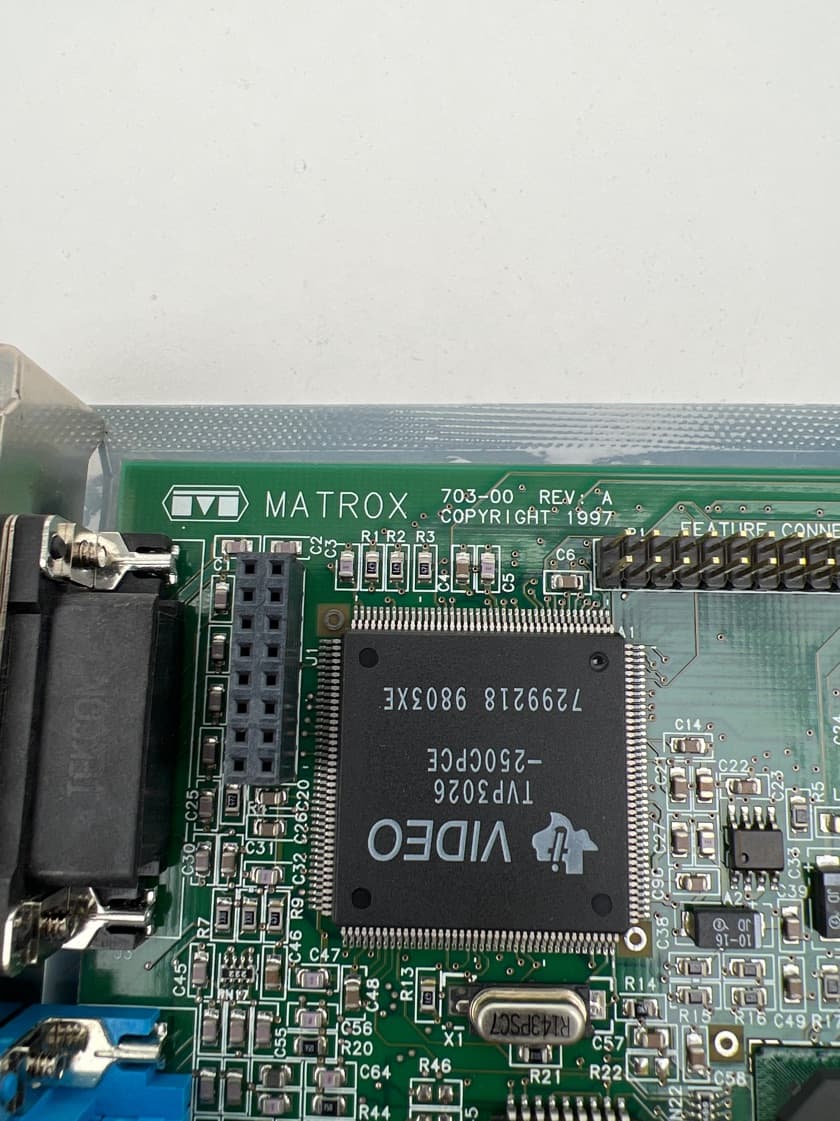 HP / Matrox 5064-3388 MIL2P/8/HP Graphics Board, 703-00 Rev A