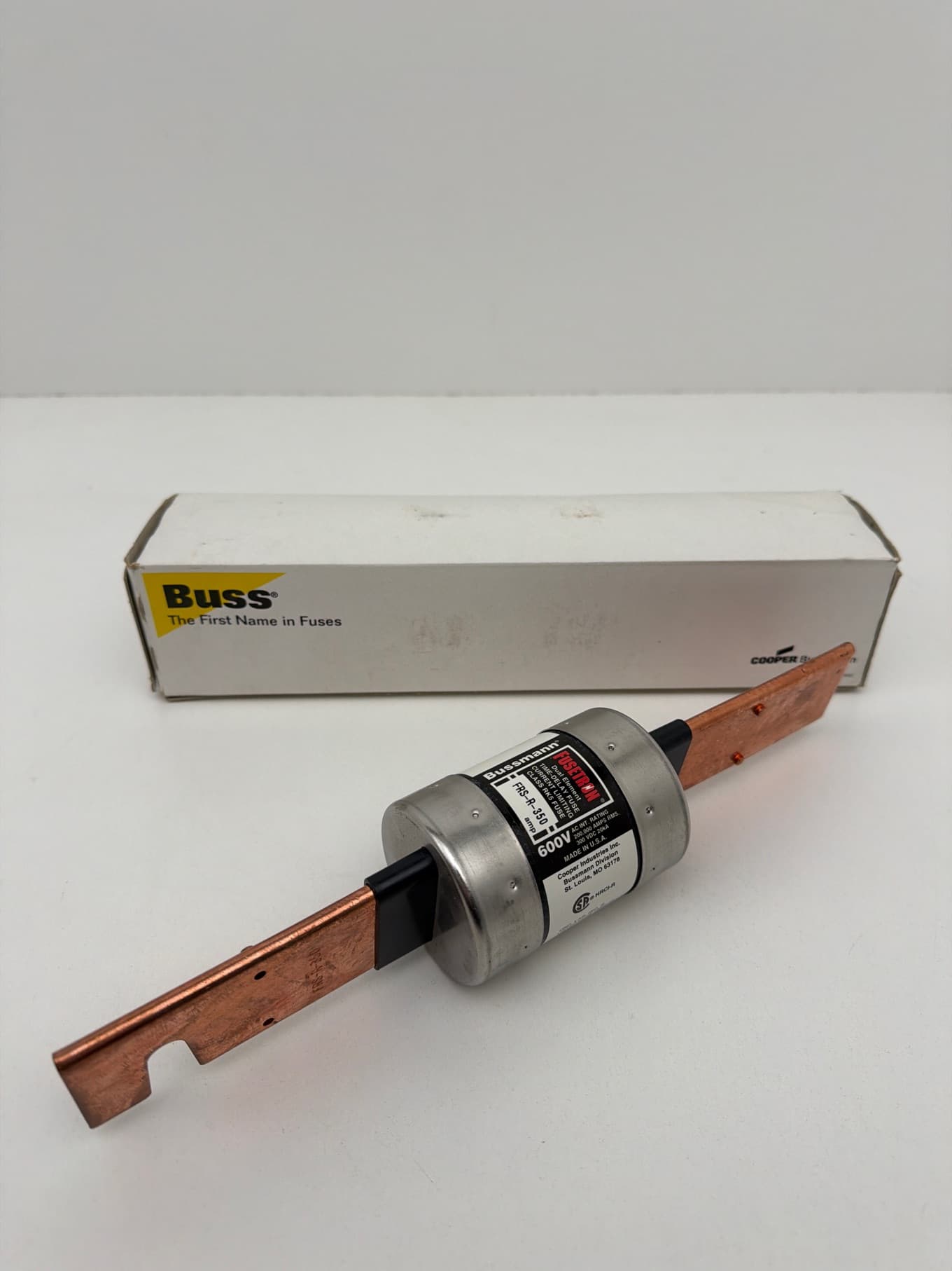 Bussmann FRS-R-350 Fuse, 350Amp, 600VAC, Class RK5, Time-Delay