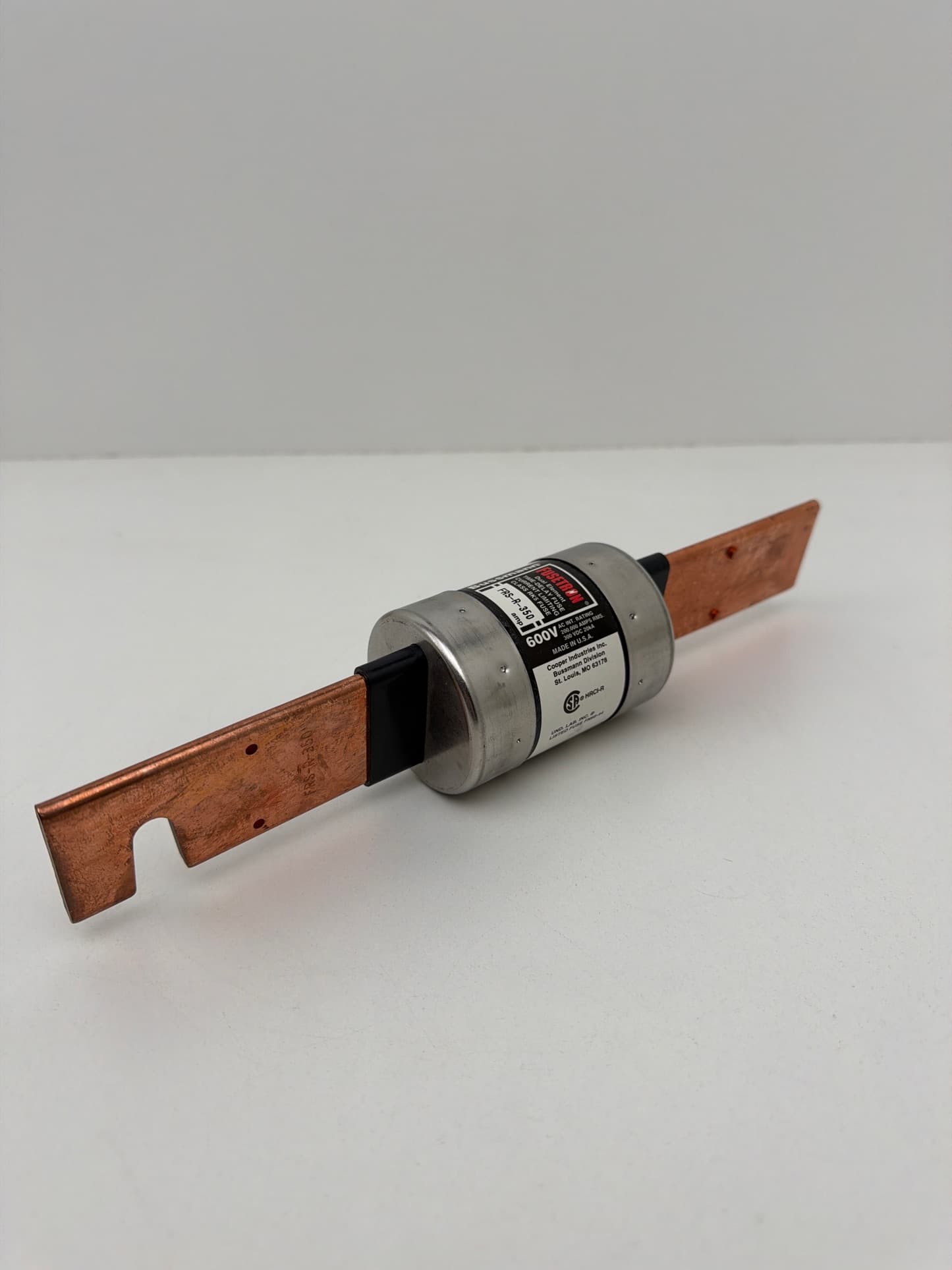 Bussmann FRS-R-350 Fuse, 350Amp, 600VAC, Class RK5, Time-Delay
