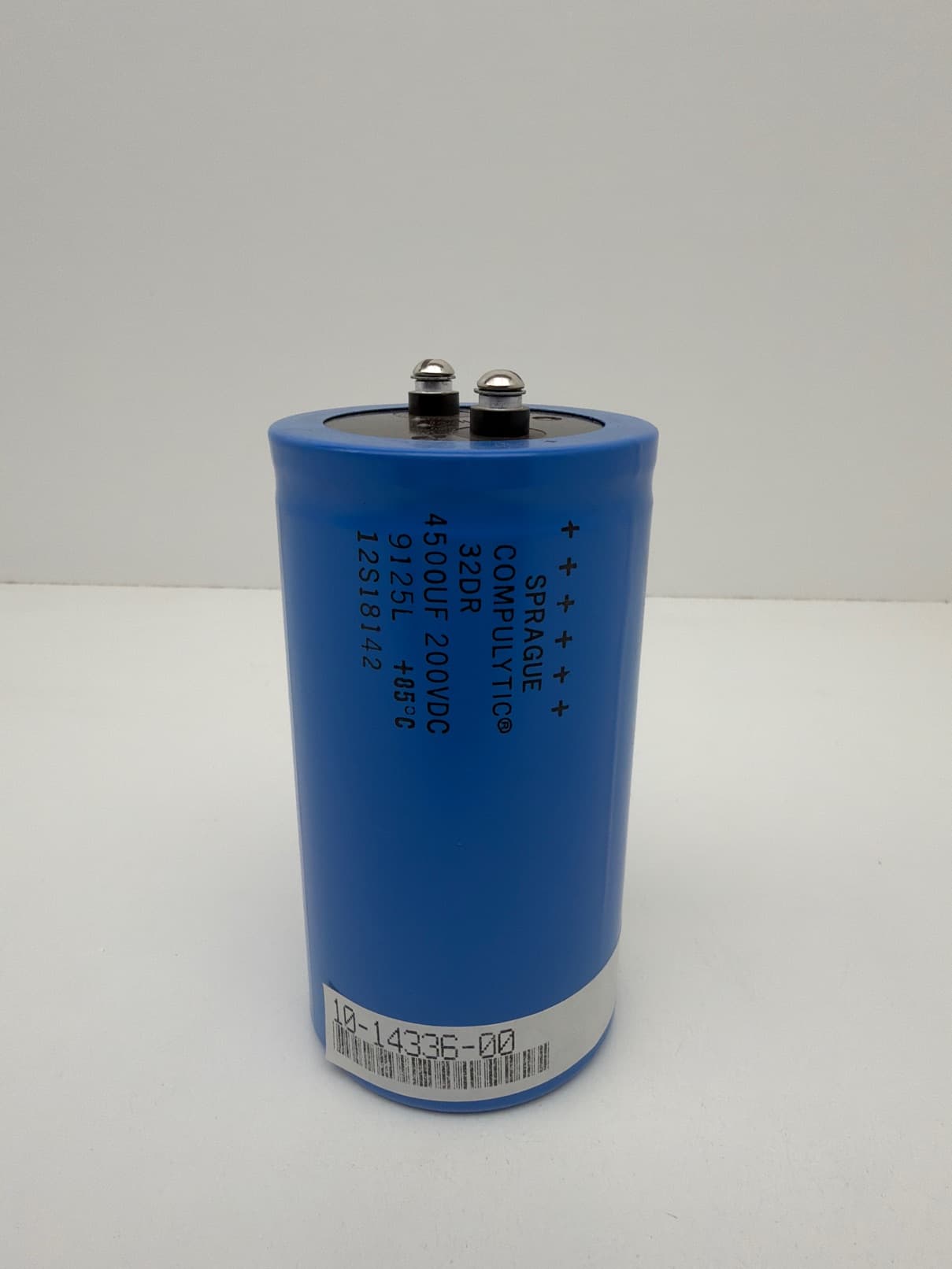 Sprague Compulytic 32DR 4500UF 200VDC Aluminum Electrolytic Capacitor