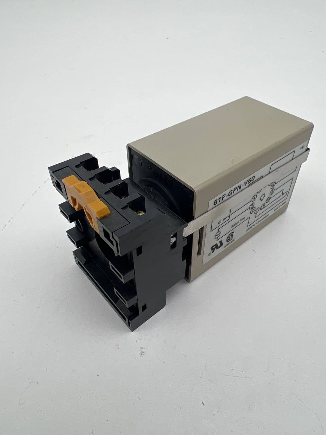 Omron 61F-GPN-V50 Water Leak Detector Relay with PF113A Relay Socket