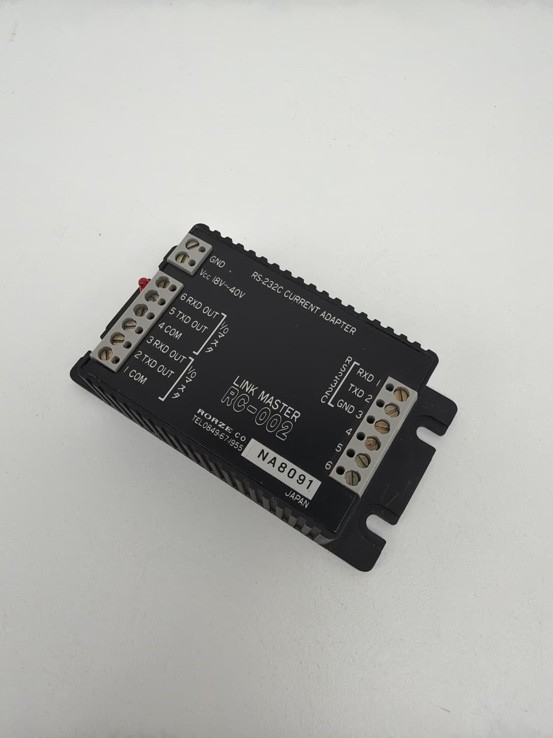 Rorze RC-002 Link Master RS-232C Current Adapter