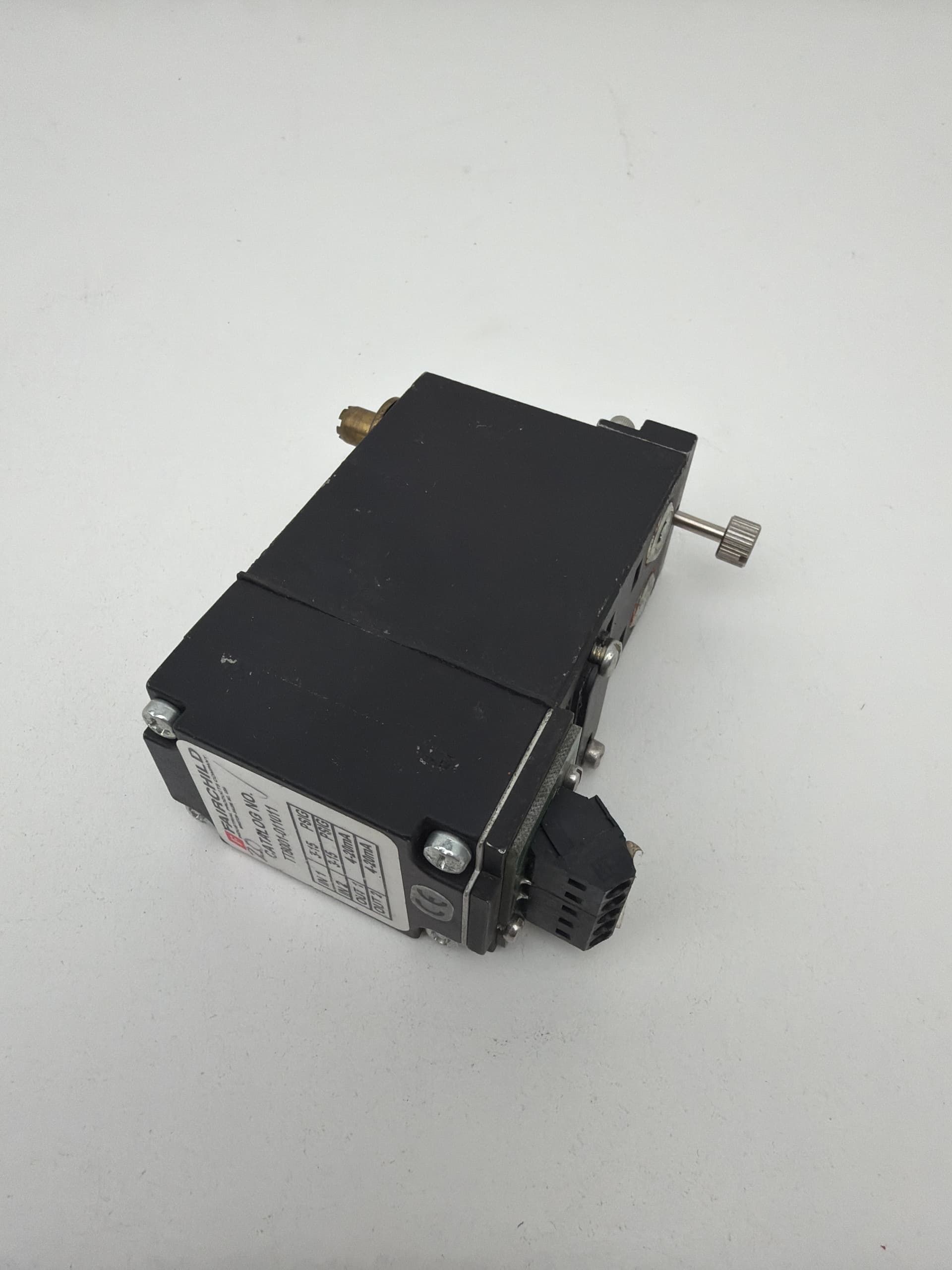 FAIRCHILD TT8001-011011 Pressure Transducer 3-15PSIG, 4-20mA