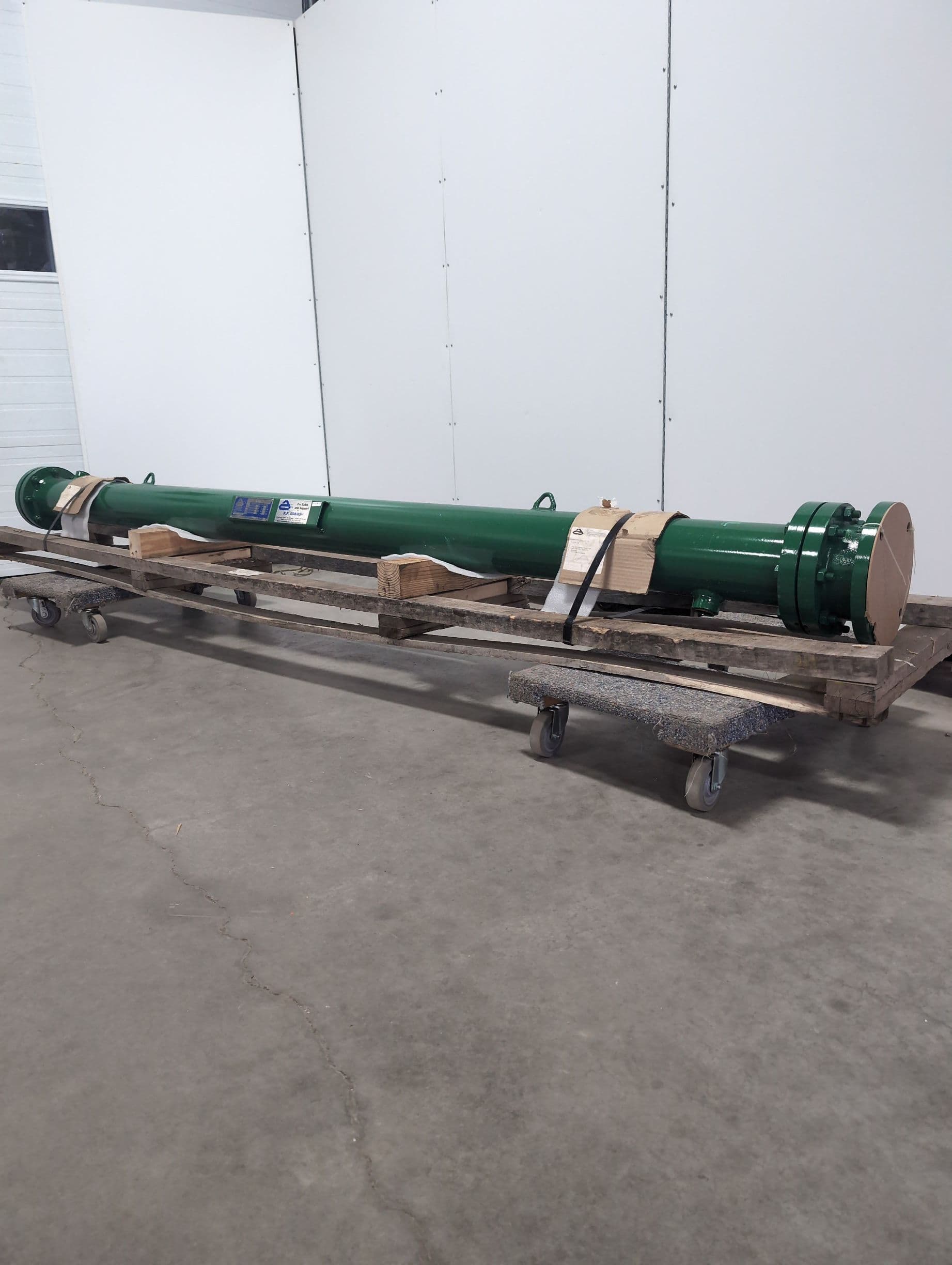 RP Adams SAF-61 STD Single Pass, Shell &Tube Air Aftercooler