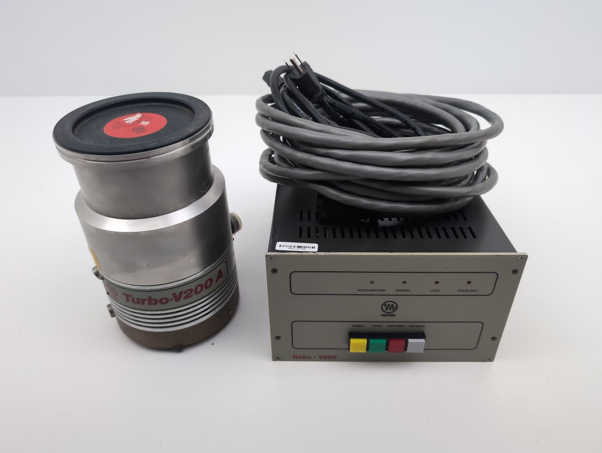 Varian V-200A ISO-K Turbomolecular Vacuum Pump with V200 Controller and Cable