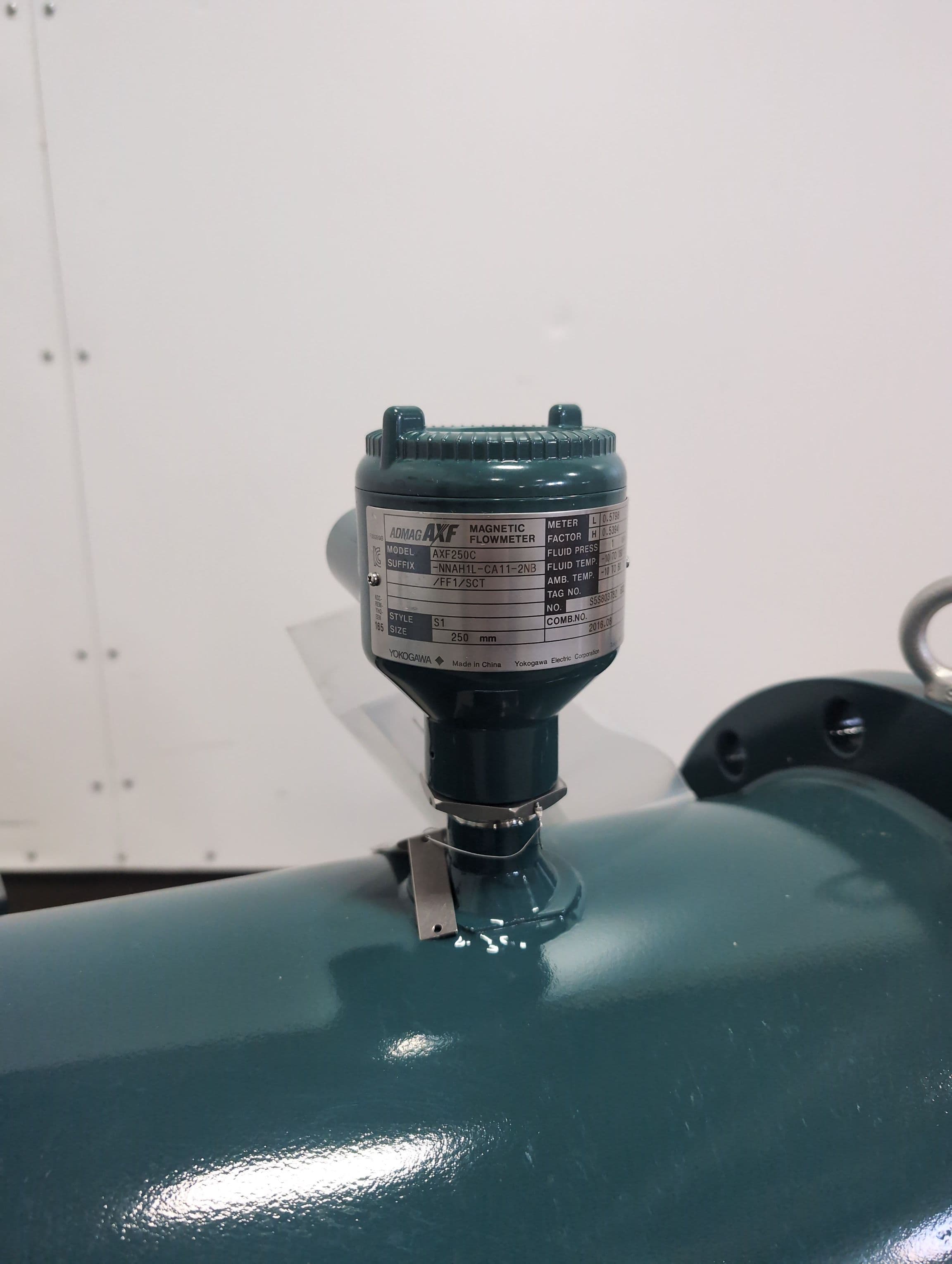 Yokagowa AXF250C-NNAH1L-CA11-2NB/FF1/SCT Magnetic Flowmeter, 250mm