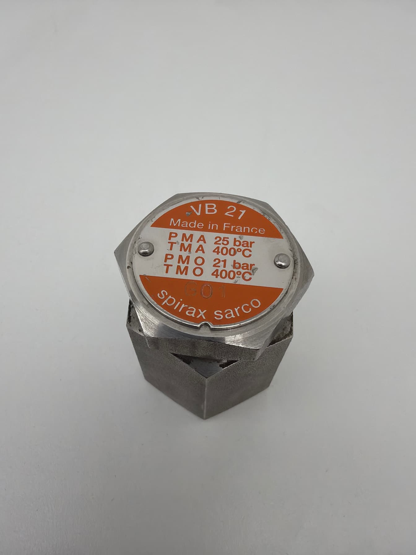 Spirax Sarco VB21 Vacuum Breaker, 1/2 x 1/8", FNPT End, Stainless Steel Body