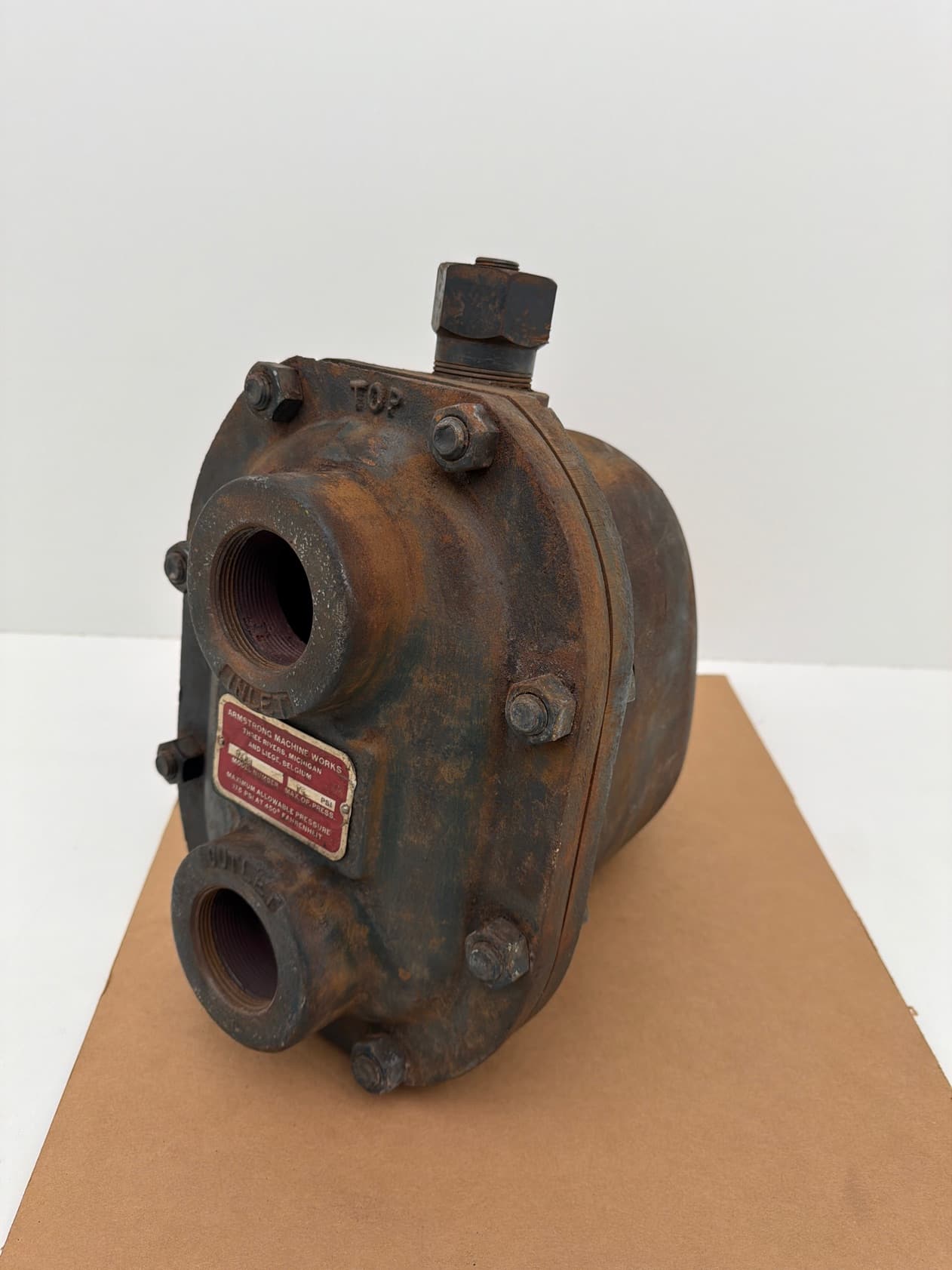 Armstrong 75J8 / 75-JD8 2" Cast Iron F&T Trap J Series 75PSI