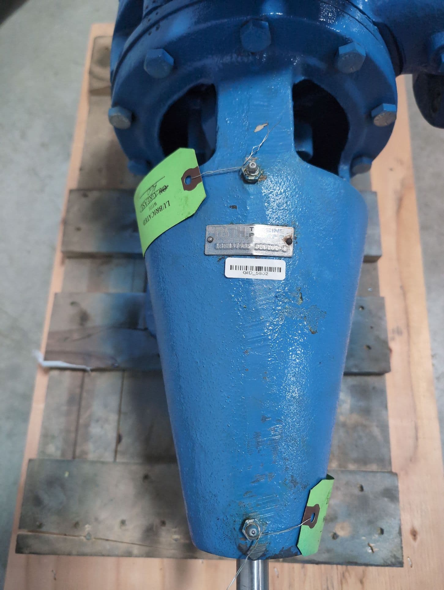 Roth Pump Co. M3 Series 1SEM379SF Regenerative Turbine Pump, Refurbished