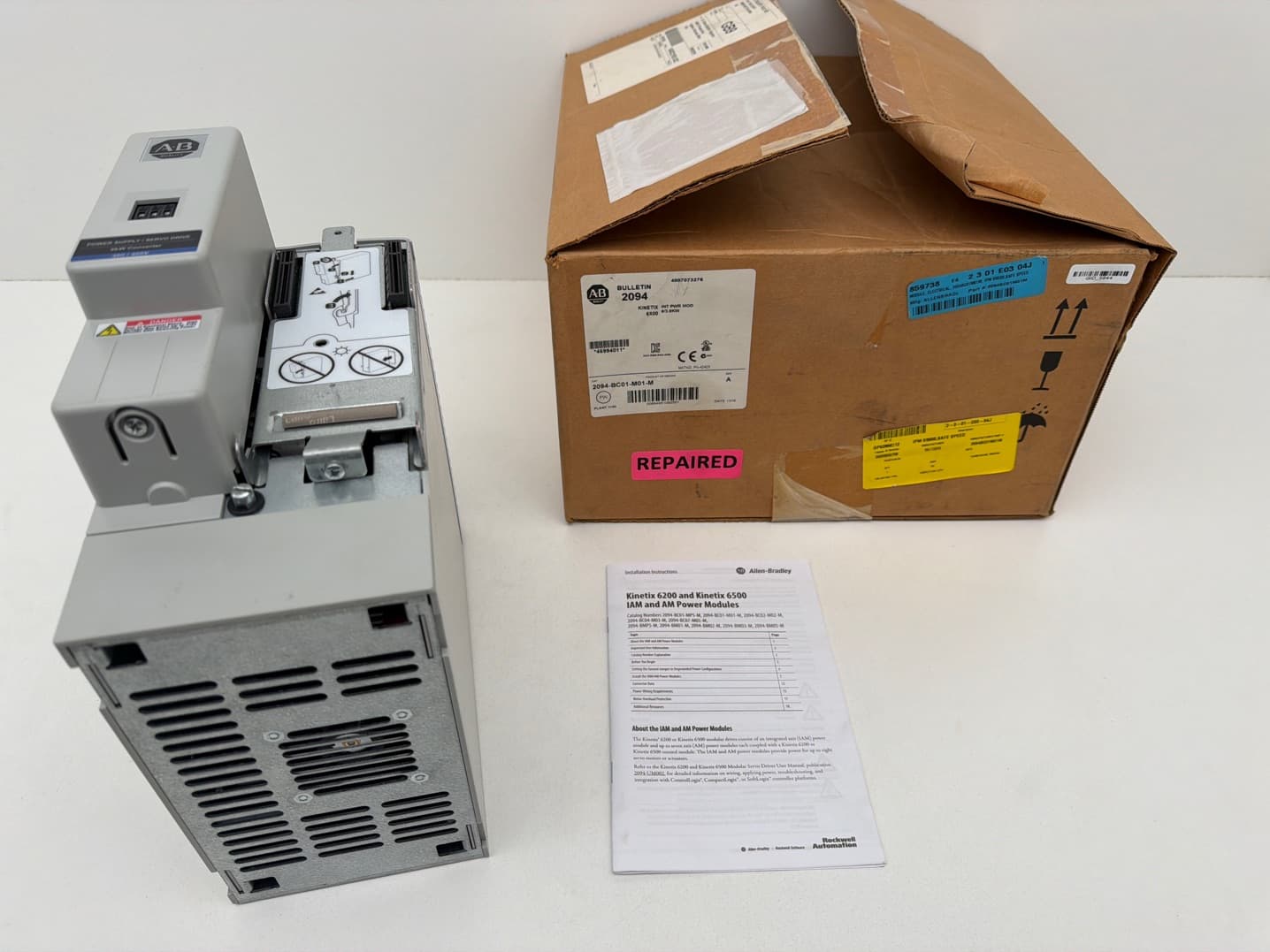 Allen-Bradley 2094-BC01-M01-M Series A Integrated Axis Power Supply - Repaired