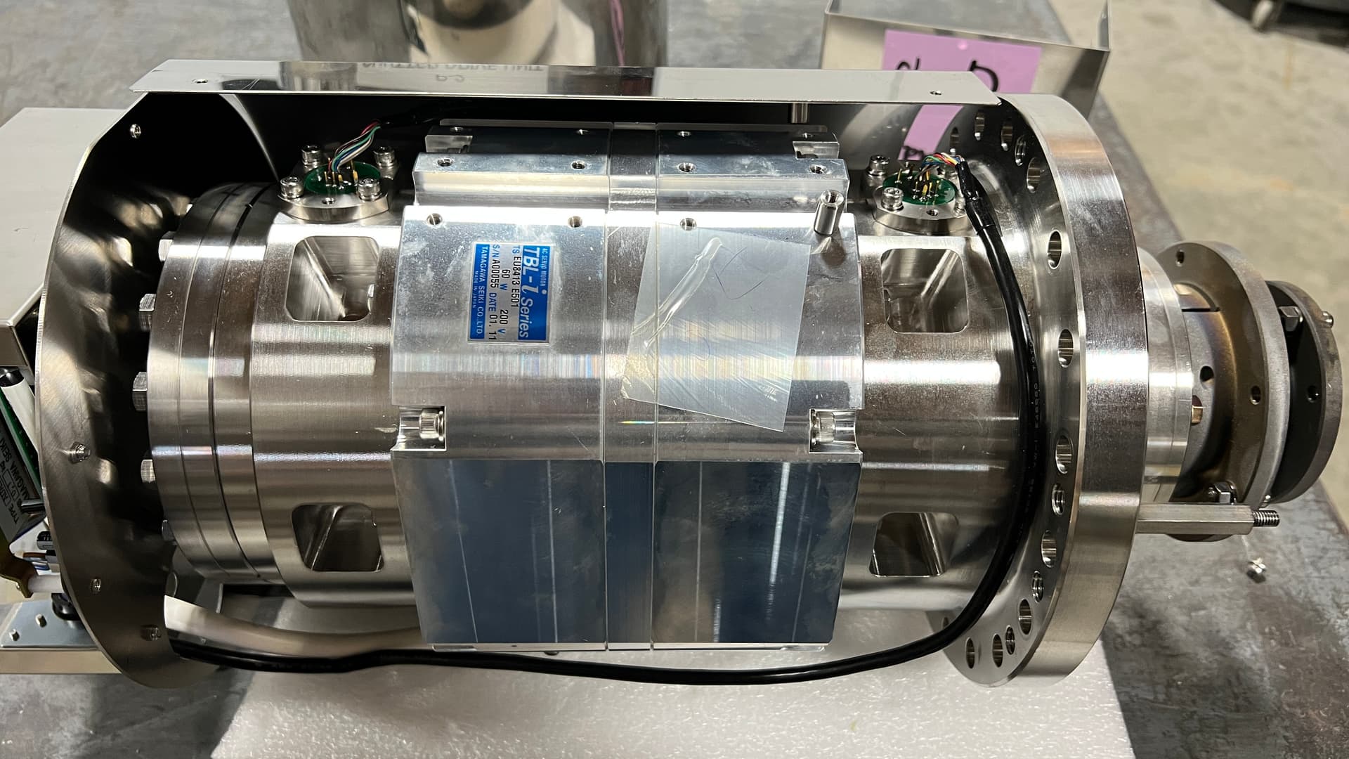 Tamagawa Seiki EU8413 E501 AC Servo Motor - Anelva Shutter Drive