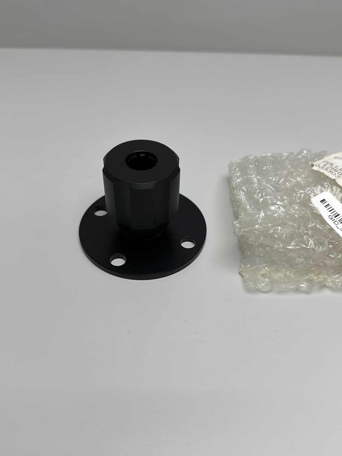 Melles Griot 07 PCS 001 Collet Post Holder, 12mm w/Flanged Base