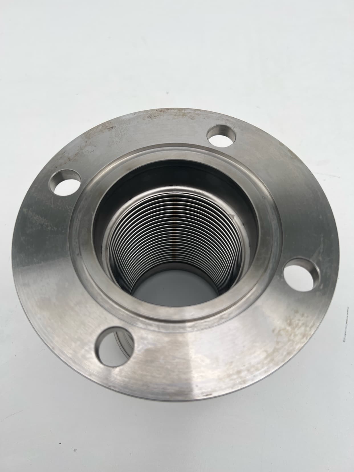 Vacuum Stainless Steel ISO 100K to ASA Vacuum Bellows Flange Adaptor