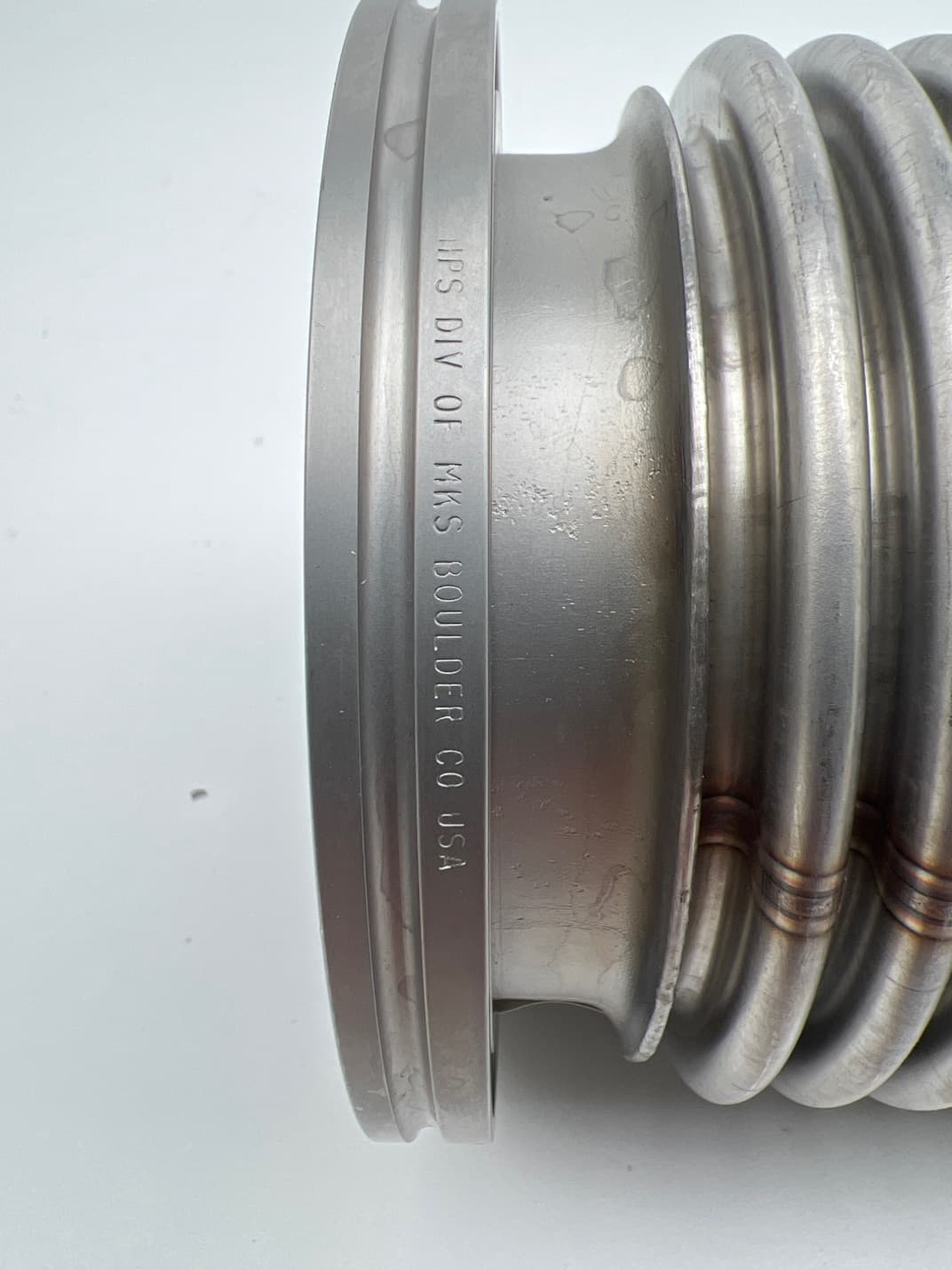 HPS MKS ISO 100 K Stainless Steel Vacuum Bellows 19.5"