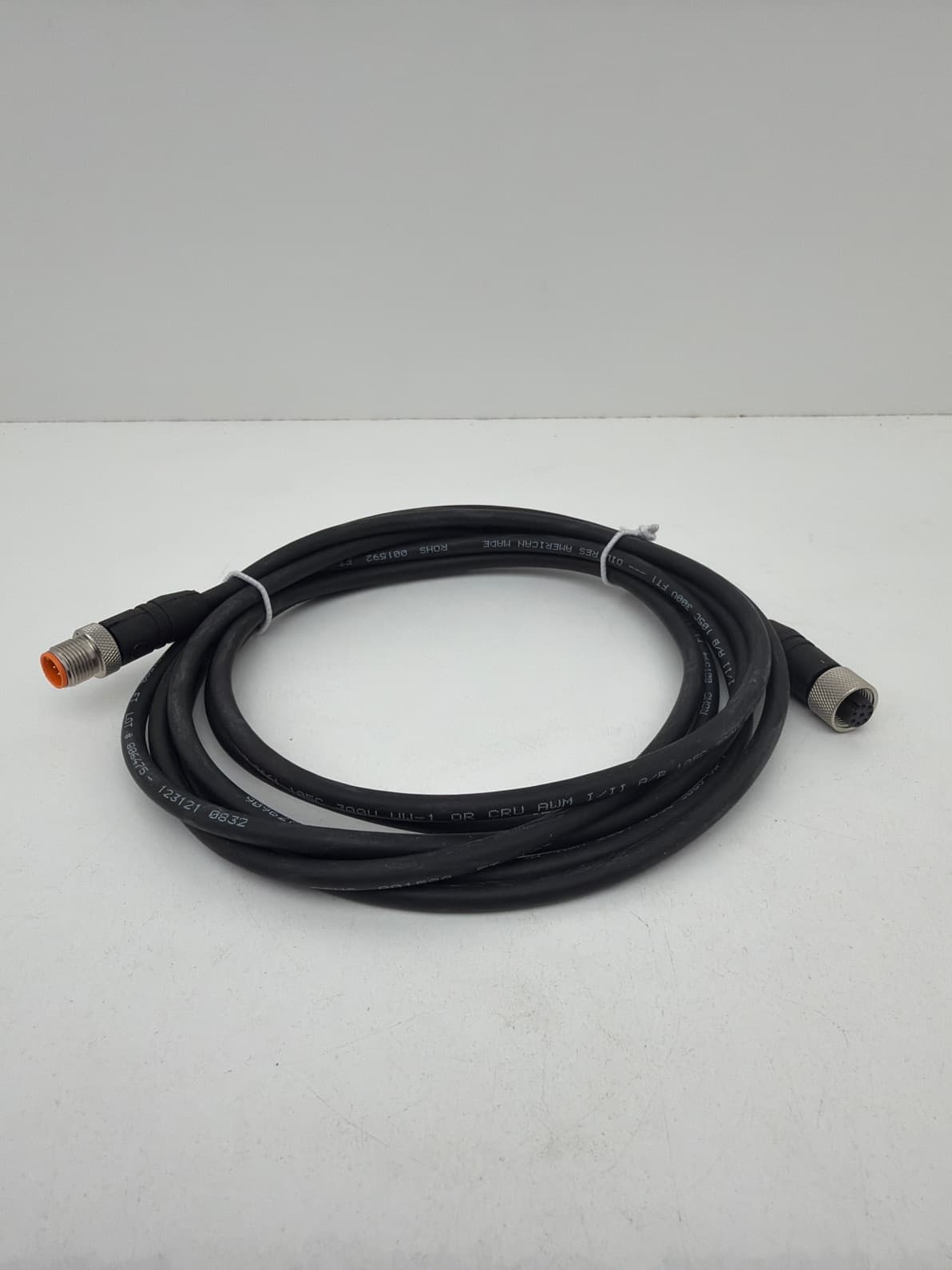 Lumberg Automation RST 8-RKT 8-627/3M Cordset M12 Male to Female Str, 3m