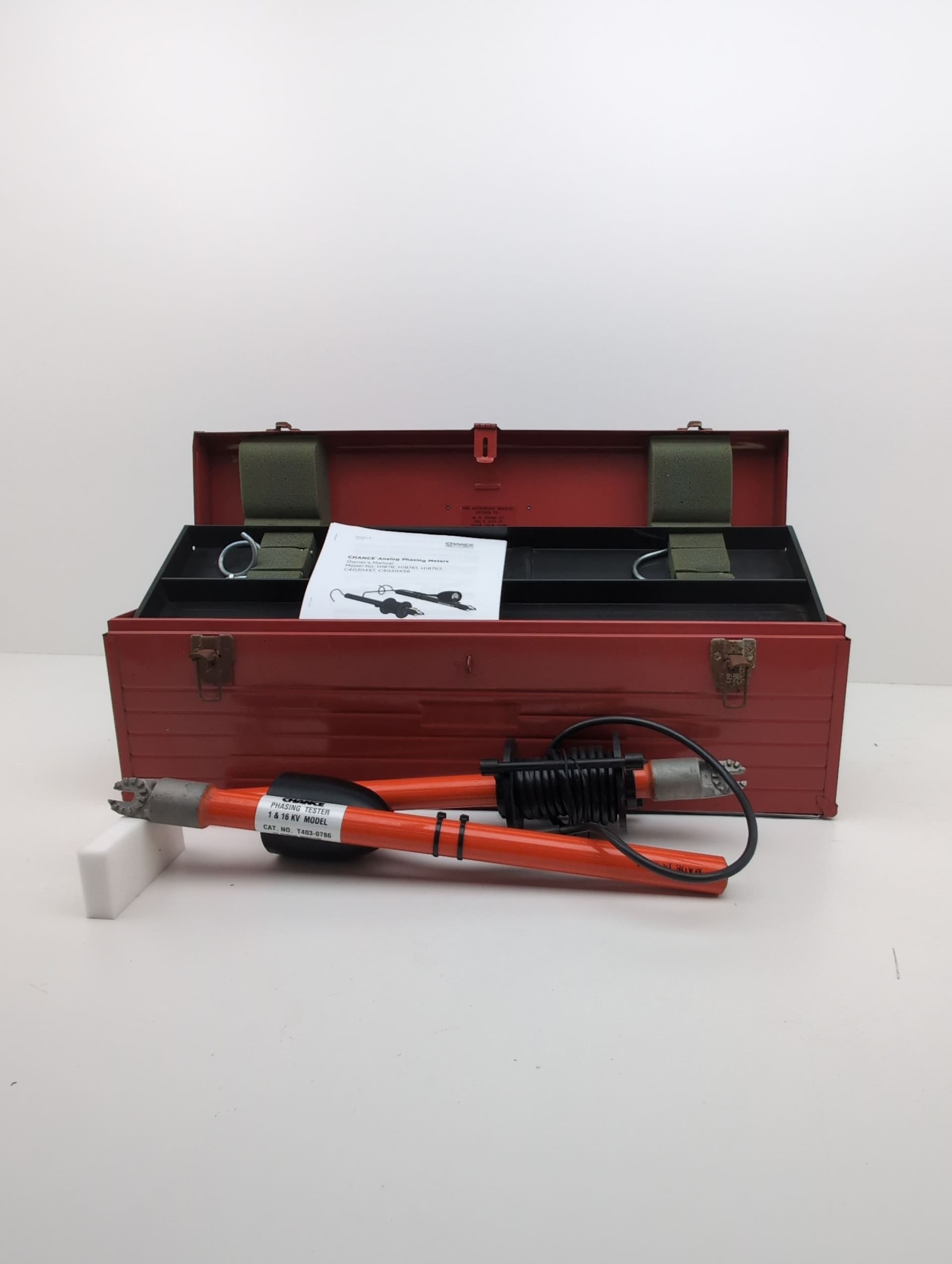 Hubbell Chance (M.W. Bevins) T403-0786 Phasing Tester, 1 &16 KV