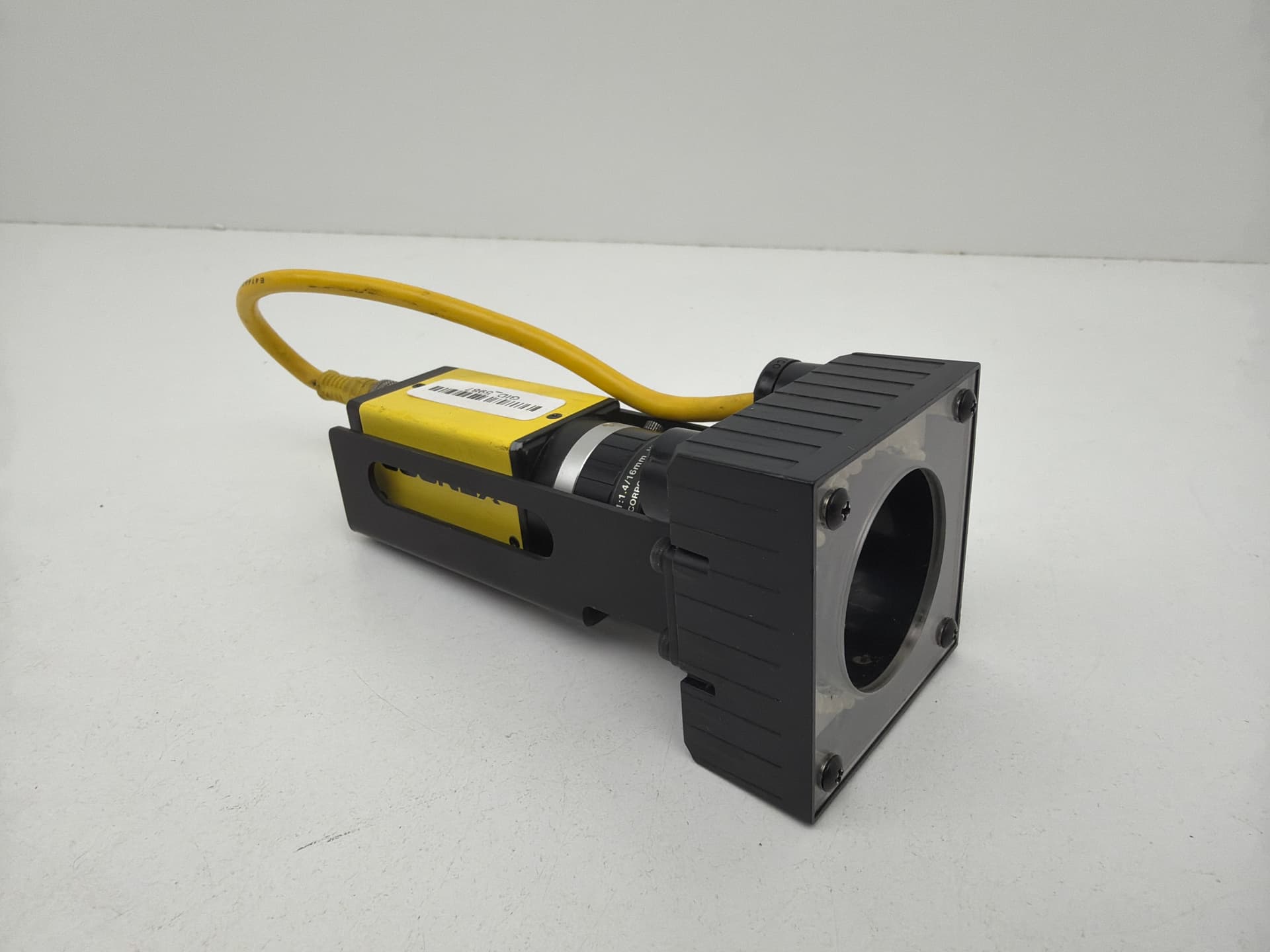 Cognex ISM1100-10 In-Sight Camera with SQR-58RD-ISM Red LED Ring Light