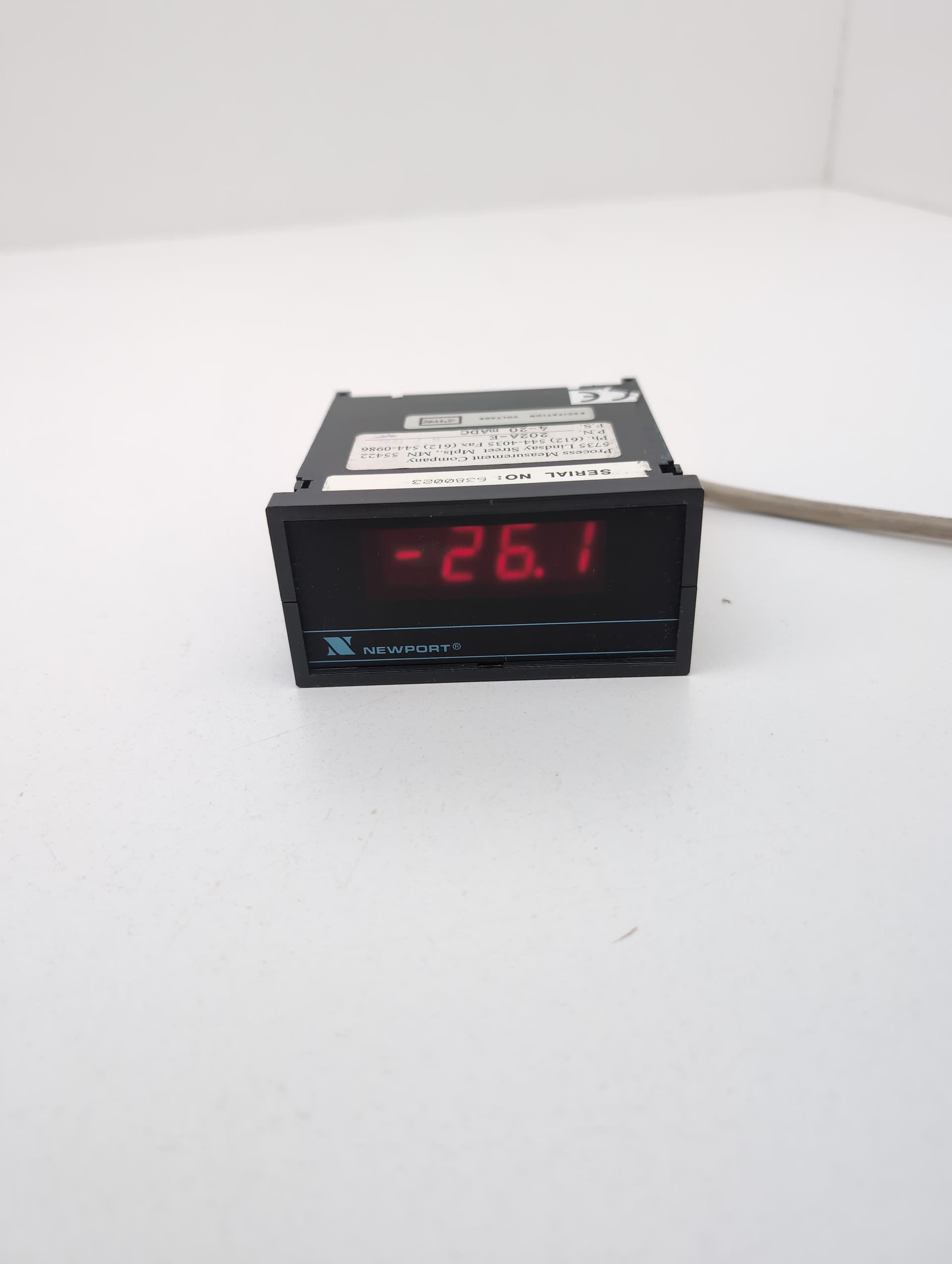 Newport 202A-E Panel Meter