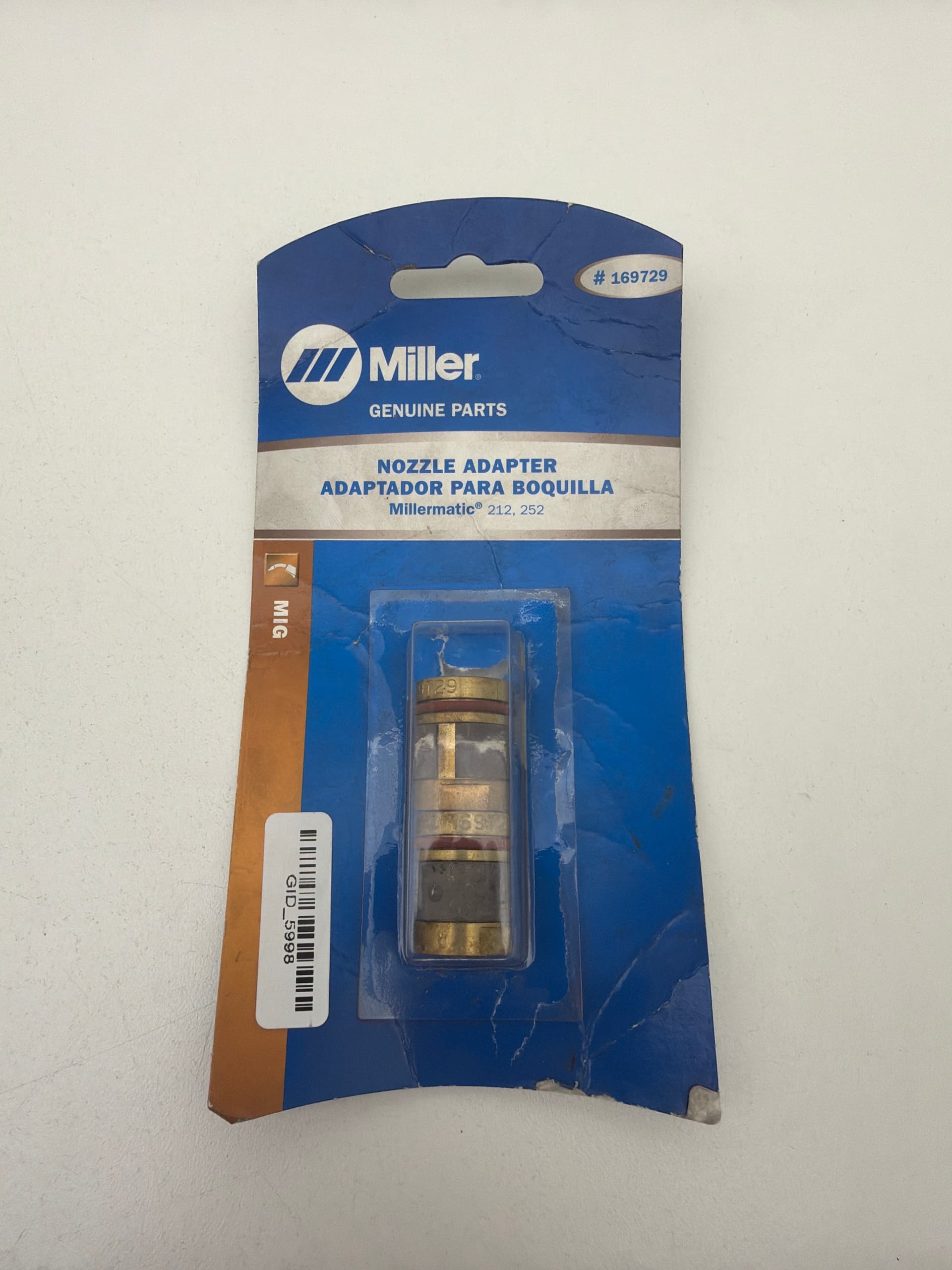 Miller # 169729 Nozzle Adapter, M-25/M-40 MIG - 2 Pack