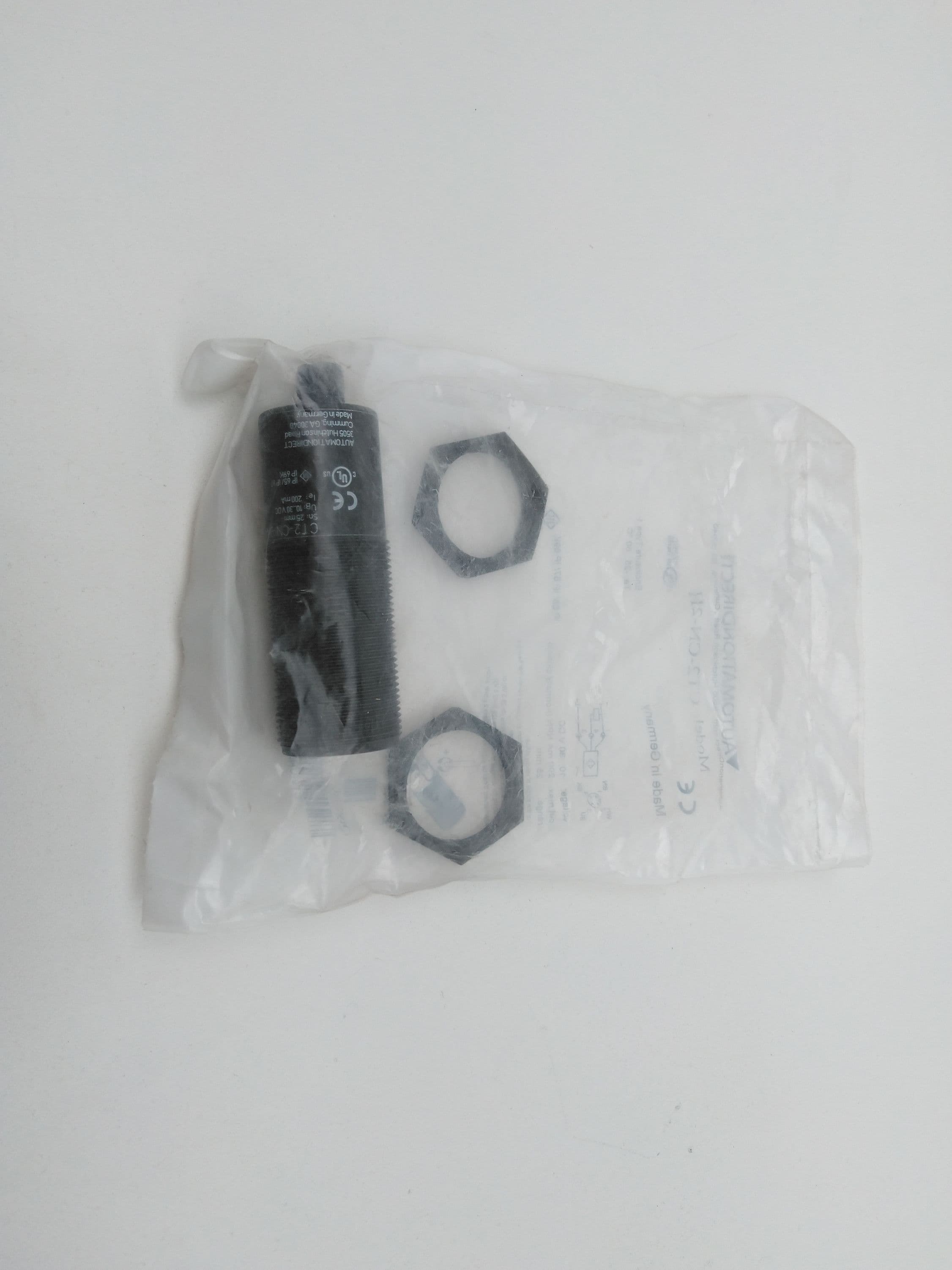 Automation Direct CT2-CN-2H Capacitive Proximity Sensor, 10-30VDC, 25mm Range