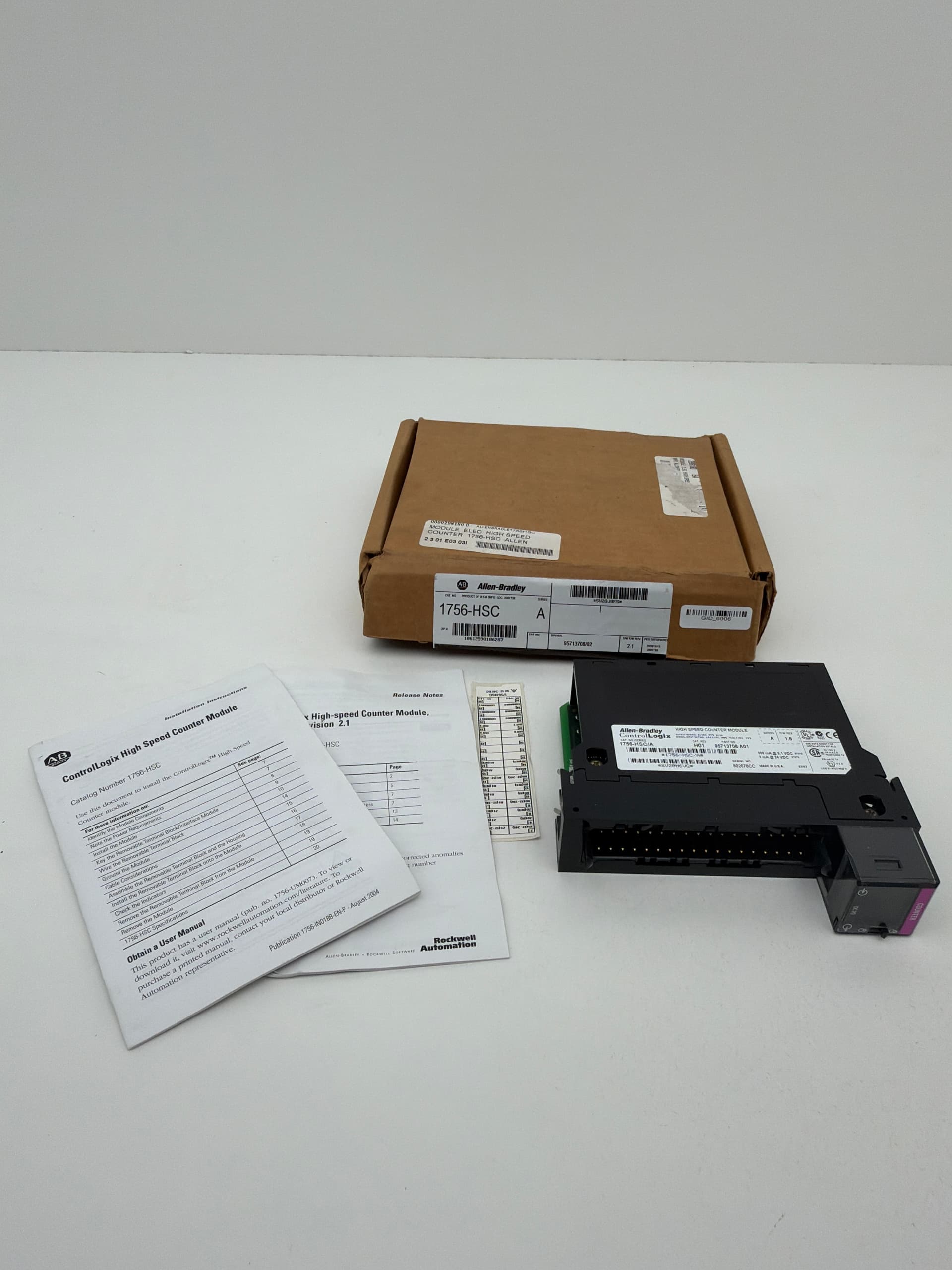 Allen-Bradley 1756-HSC/A High Speed Counter Module, Ser A, F/W REV. 1.6
