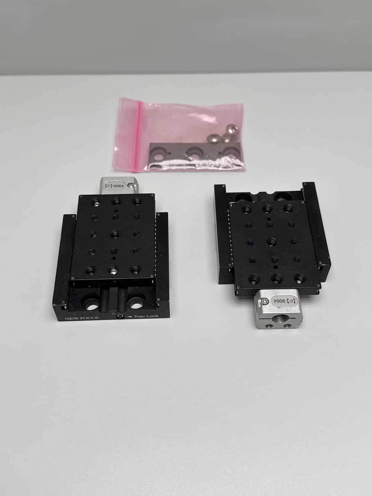 New Focus 9064-X Triple Divide X Axis Linear Translation Stage, 1.1" Travel