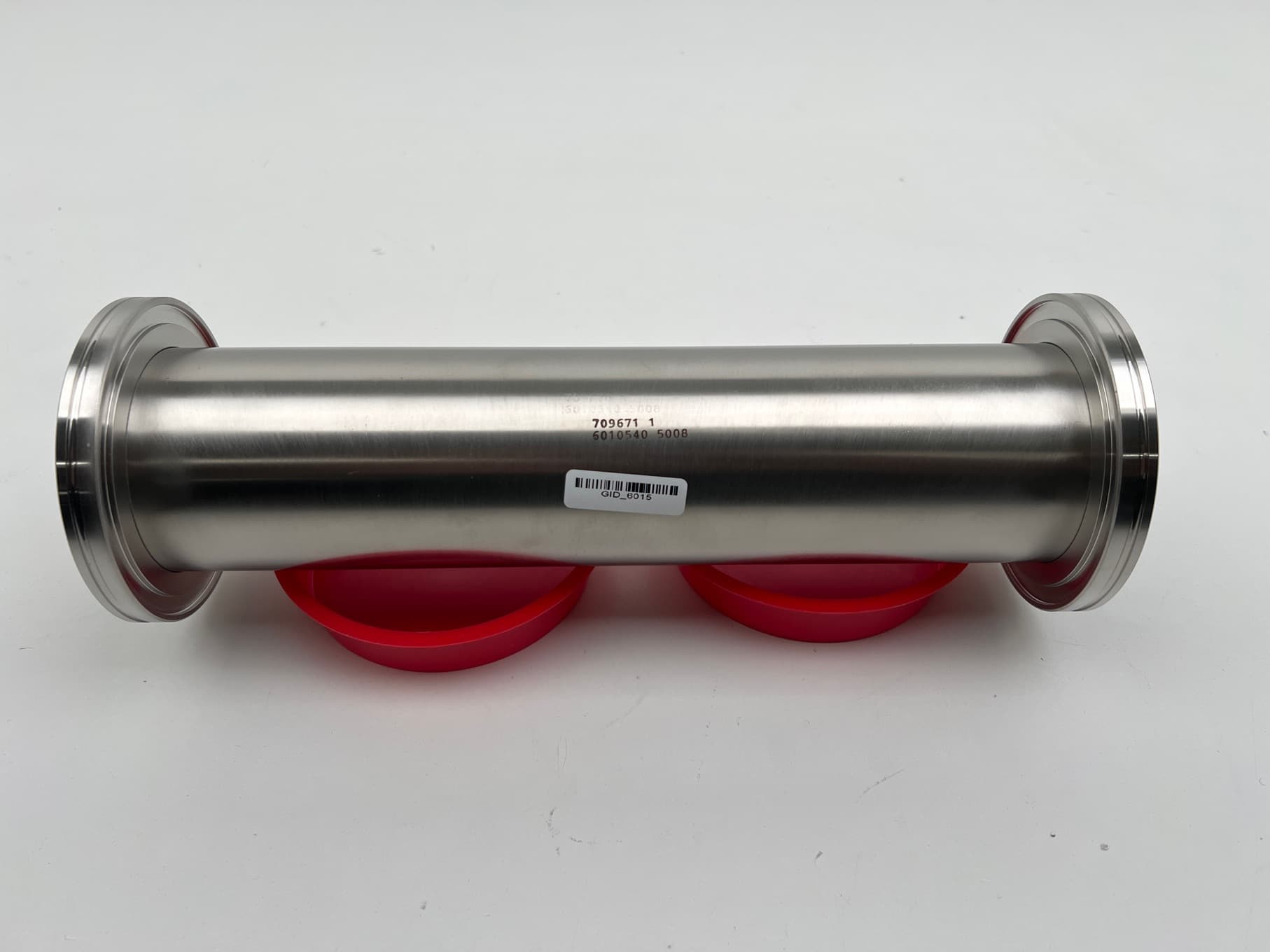 ISO 80-K 4.33" OD Full Nipple Clamp Style 304L SS, 12.625" L