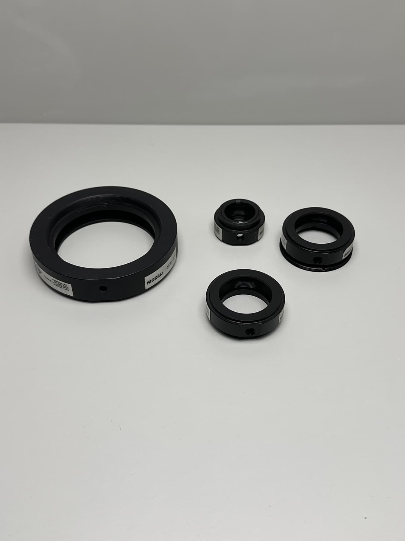 Aerotech NLA-1, NLA 1.5 NLA-3 Nested Lens Adapters 1", 1.5", 3" Diameter Optics