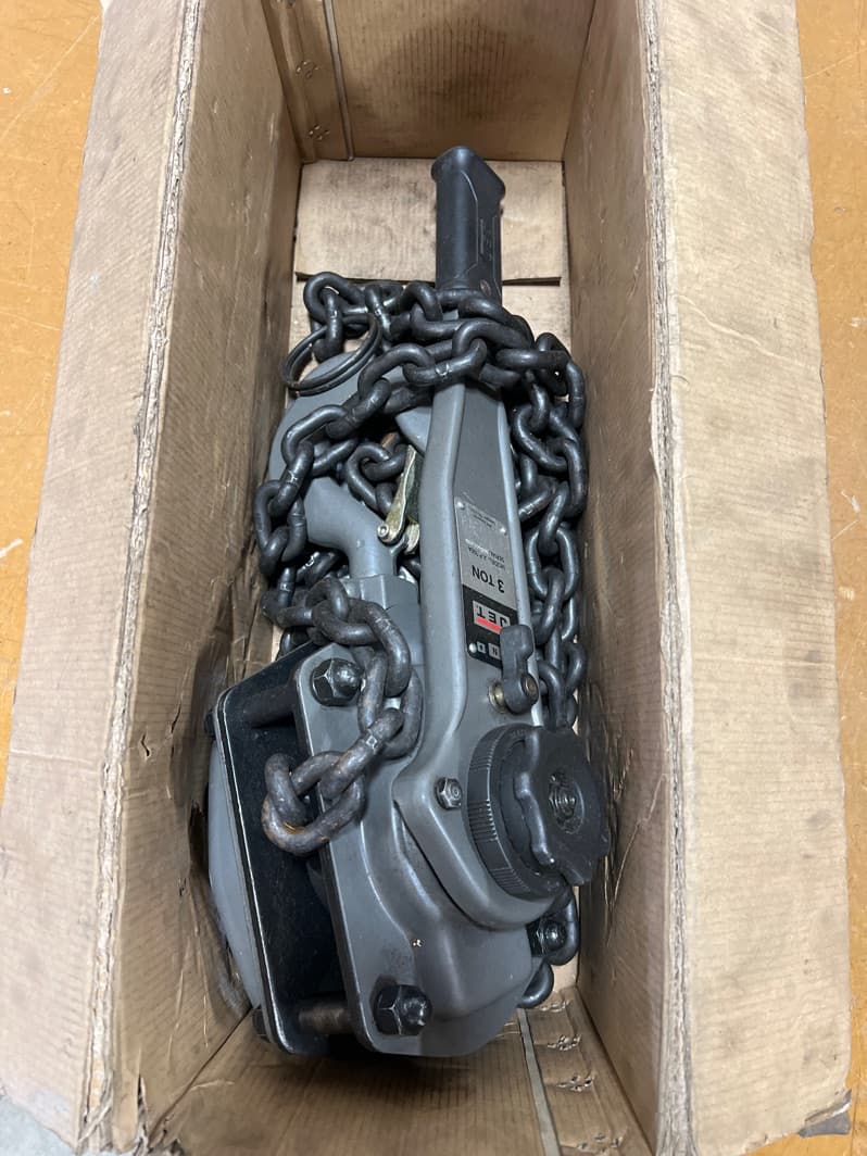 Jet JLP-300A-15 # 287502 lever hoist, 3 Ton 15' Lift