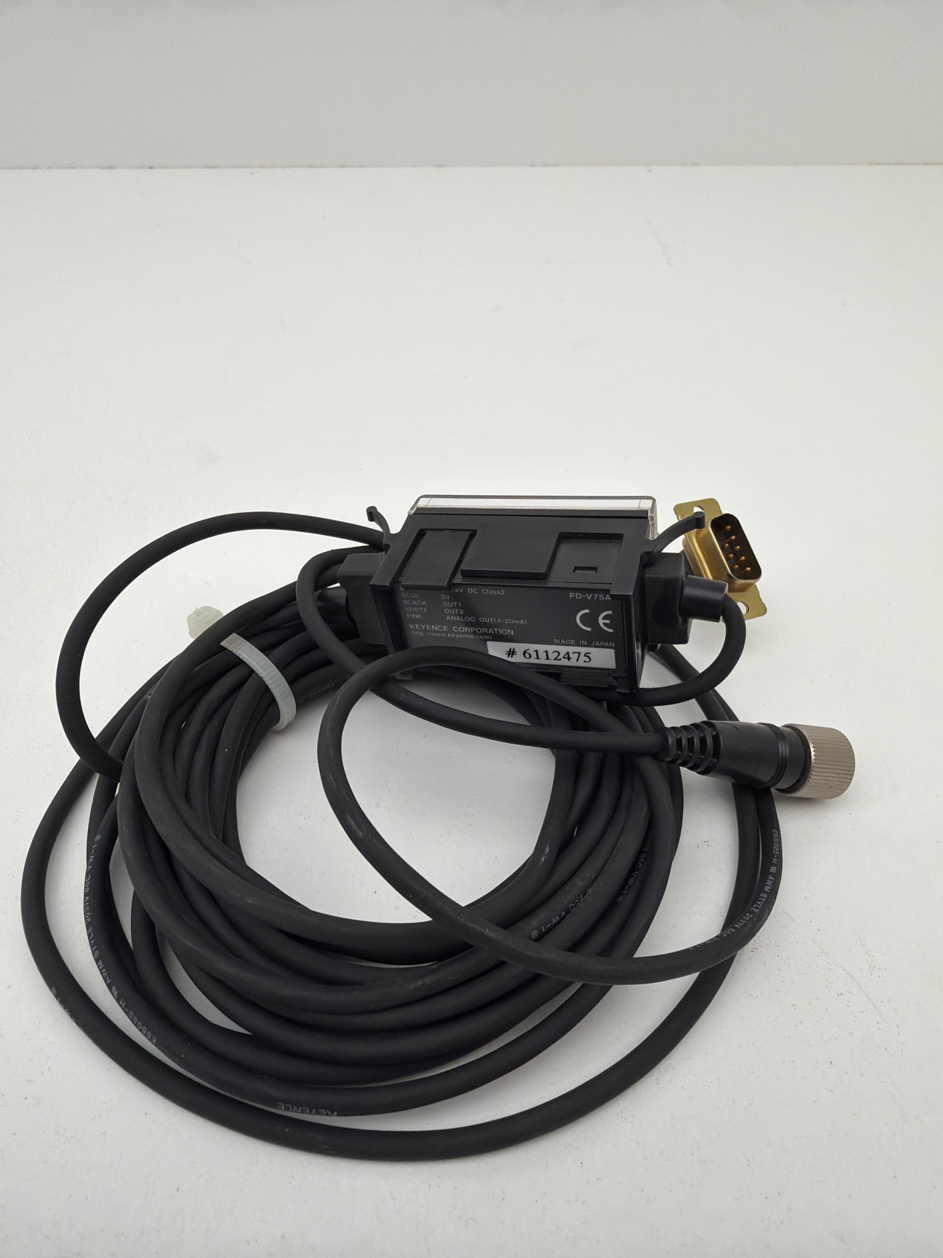 Keyence FD-V75A Flow Sensor Amplifier Unit
