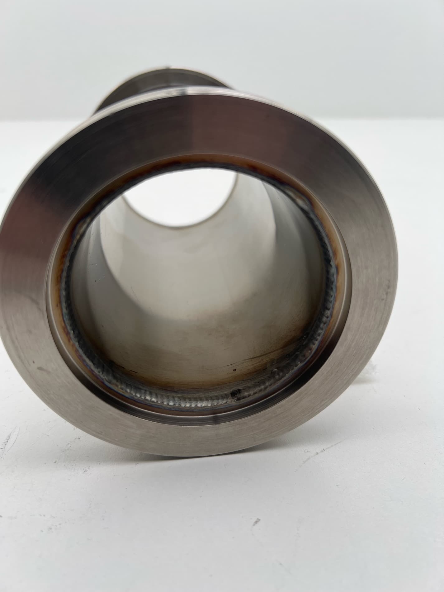 ISO80-K 4.33" OD Full Nipple, Clamp Style 304L SS, 7.25" L