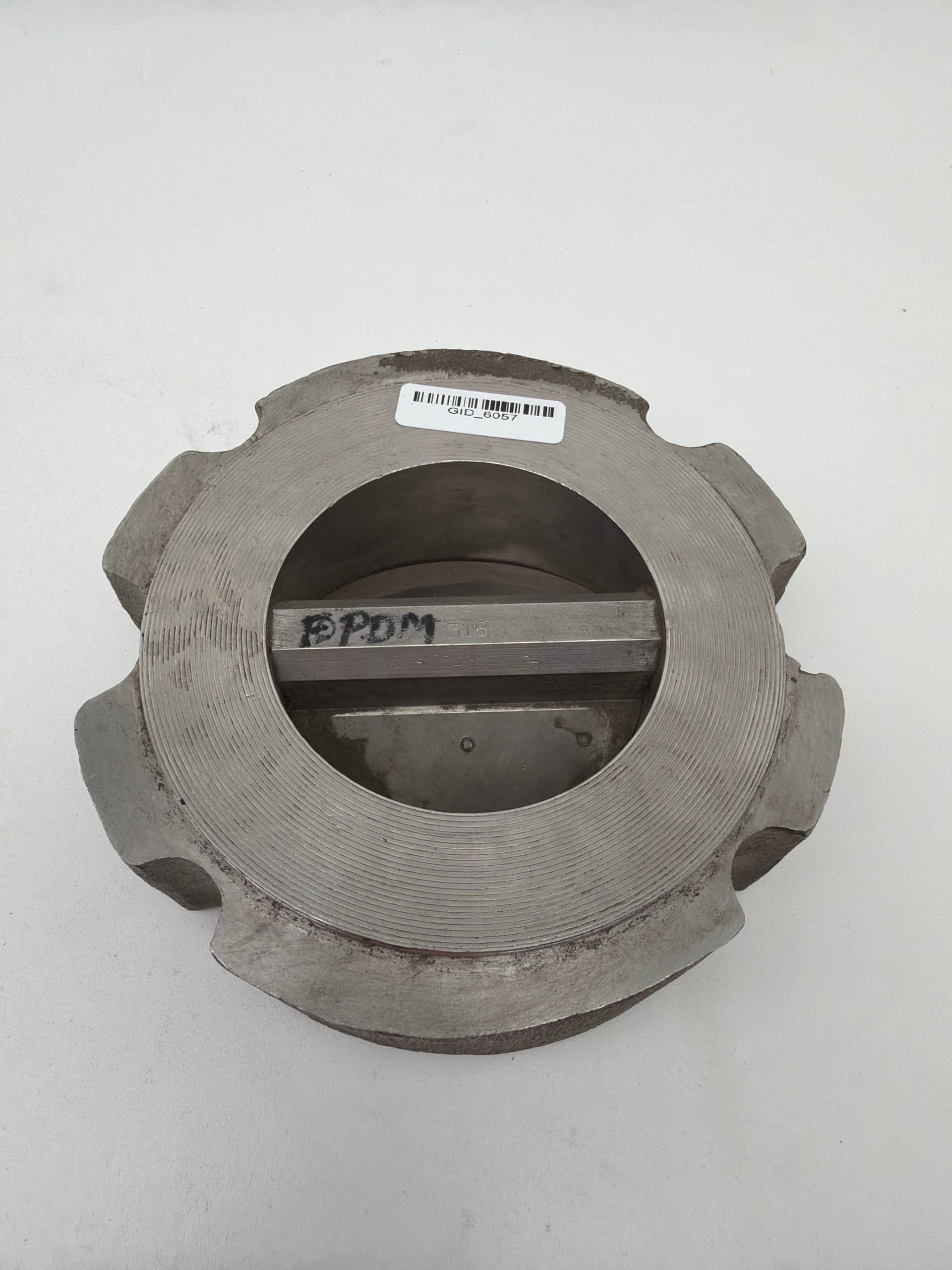 Techno 5296 3" Check Valve, 150PSI, 300F, Body: Steel, Internals: 316SS