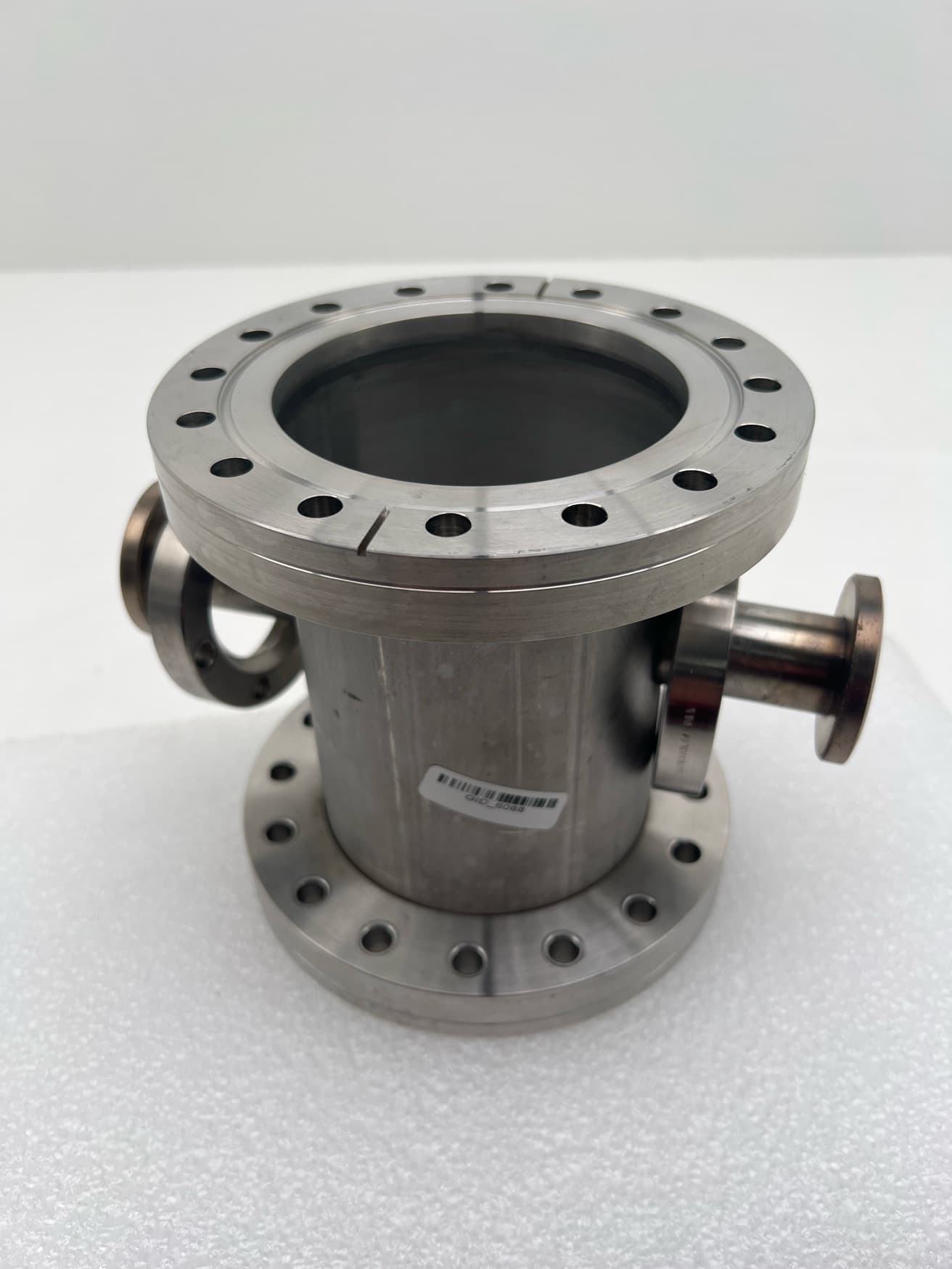 DN100CF 6" Spool with 2-DN 40 CF, 2.75" OD 304 SS, 6" Long