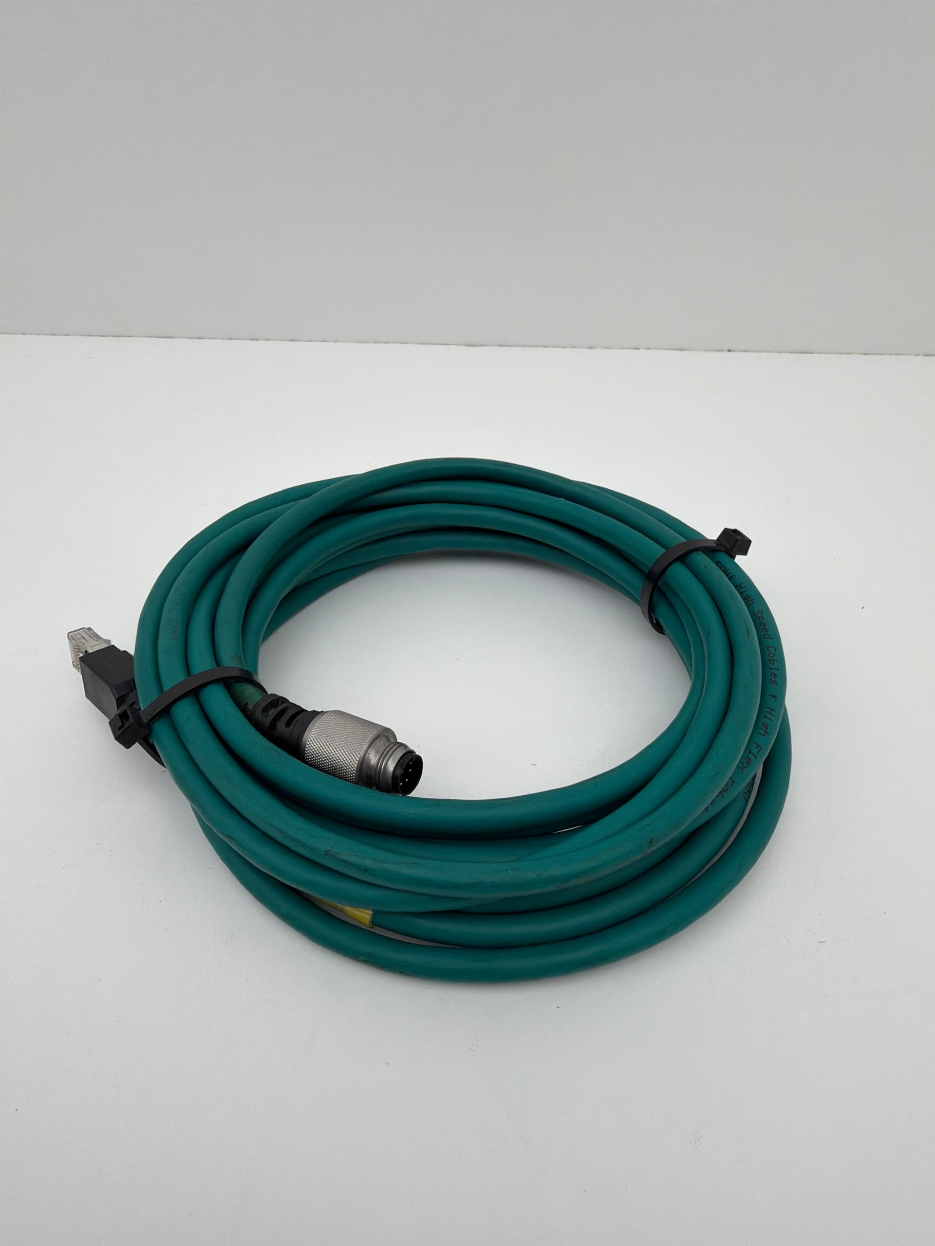 Cognex 849011003 8-Pin M12 to RJ45 In-Sight Network Ethernet Cable, 30V, 2A