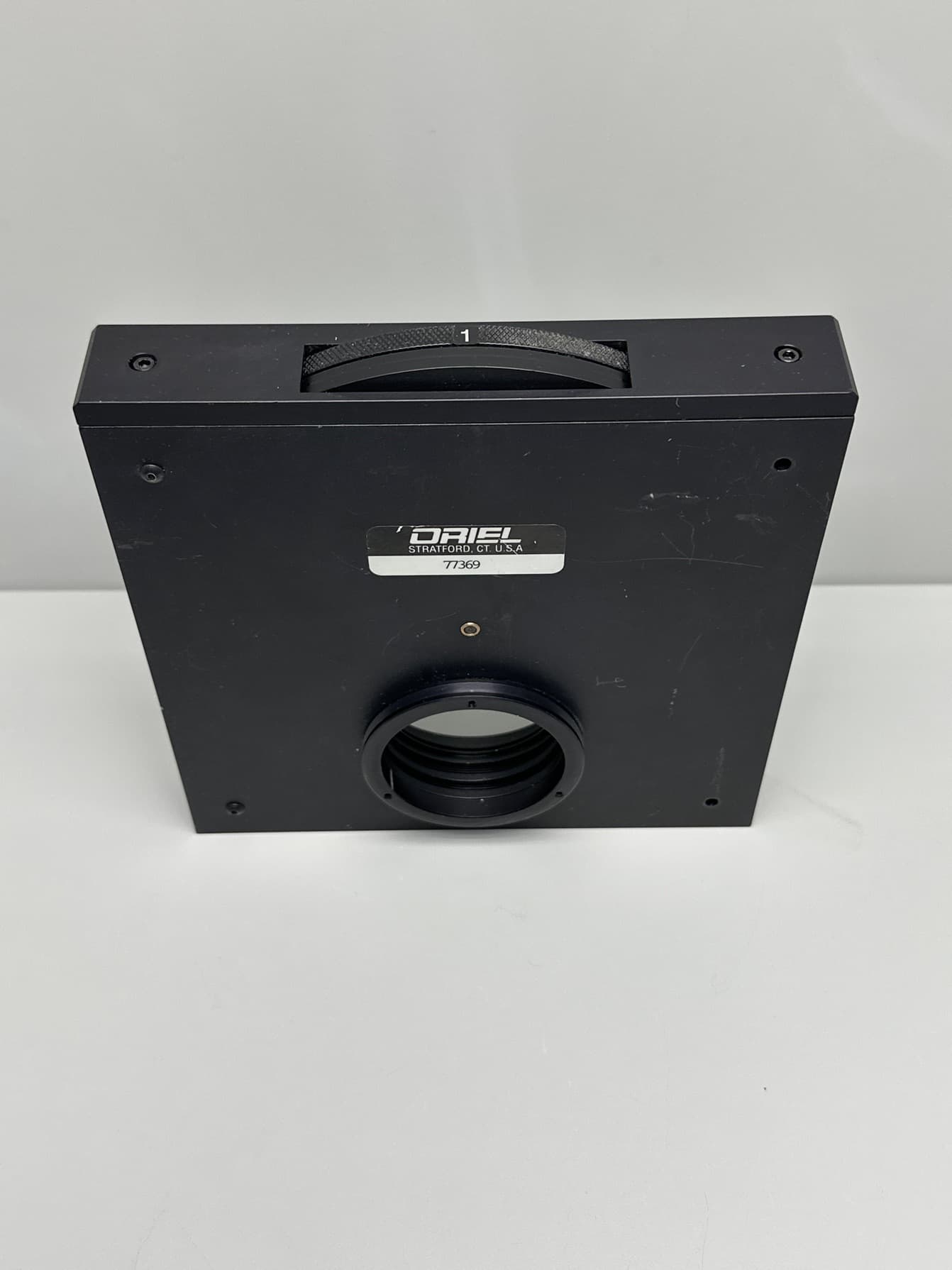 Oriel 77369 Manual Filter Wheel, 5 Filters, 2" Filter Size