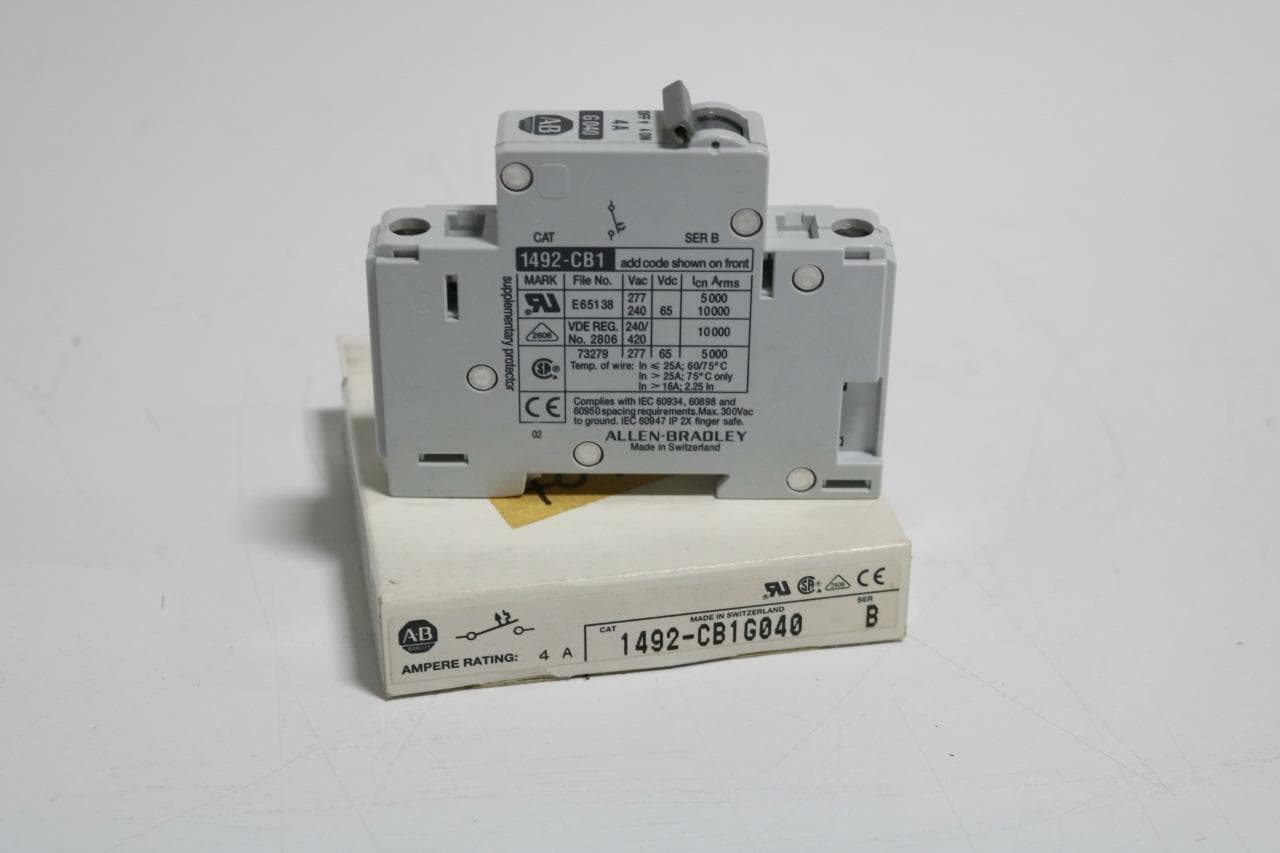 Allen-Bradley 1492-CB1G040 B Circuit Breaker