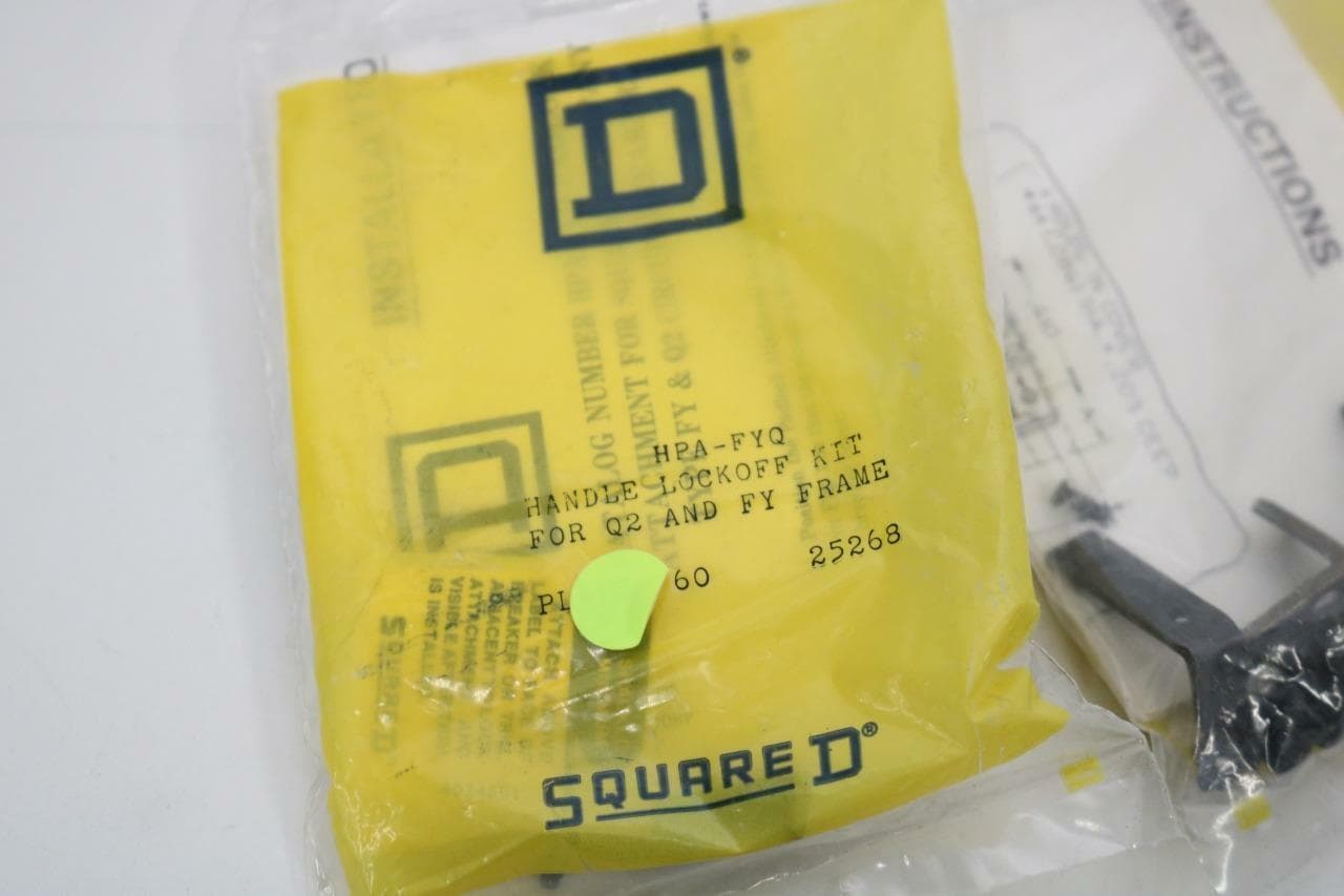 Square D HPA-FYQ Lot of 3 Handle Lockoff Kit
