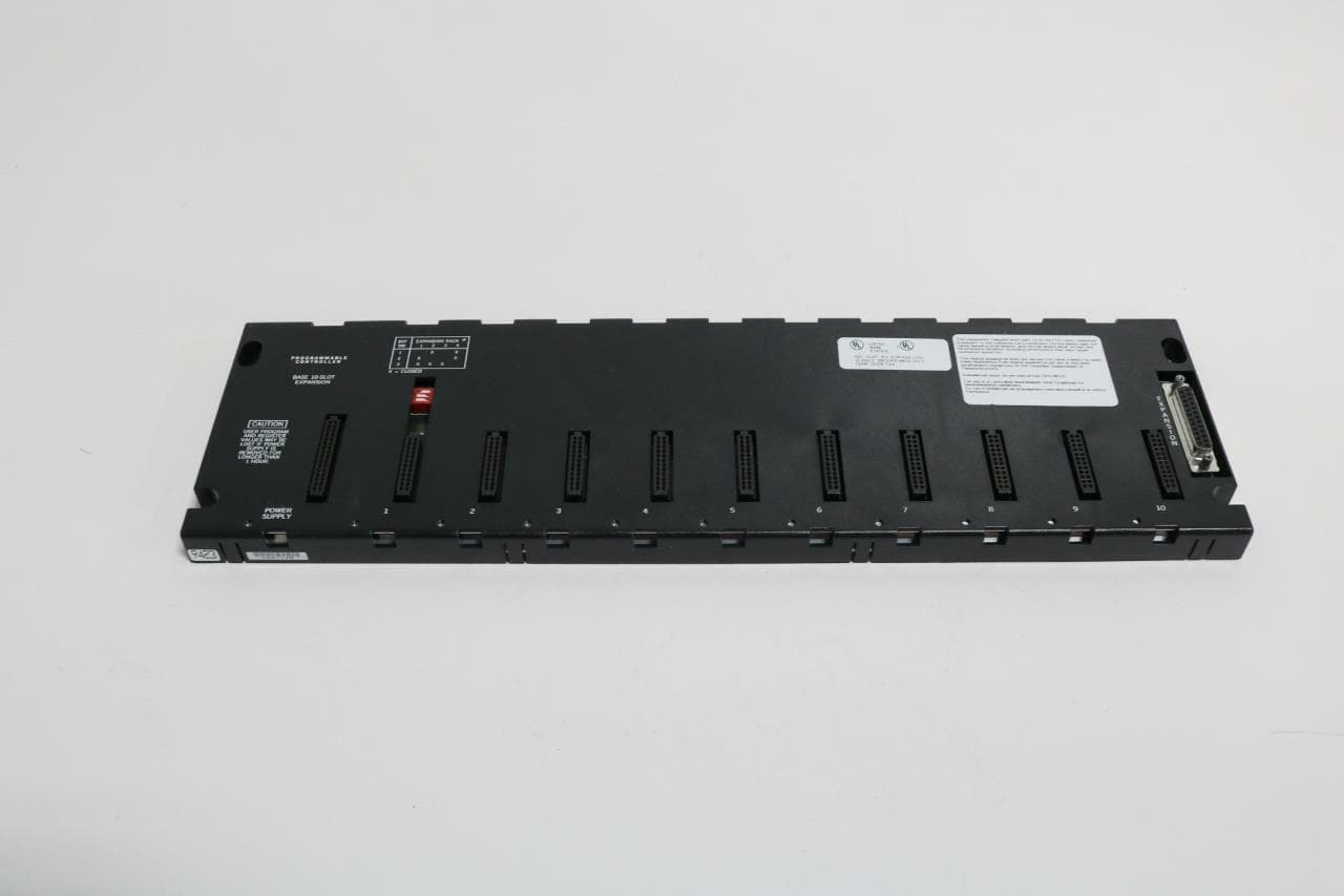 GE Fanuc IC693CHS392E Base 10 Slot Expansion