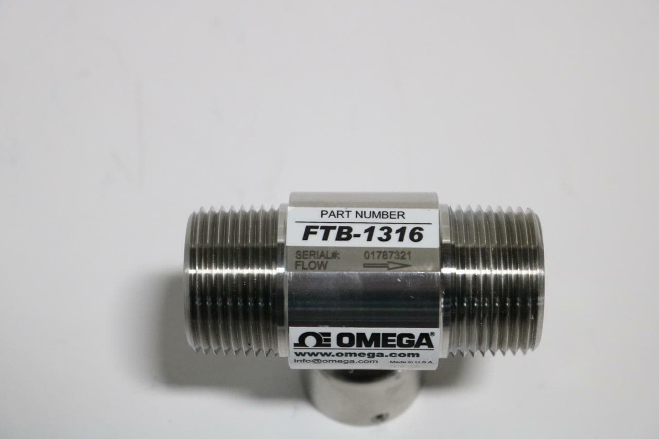 Omega FTB-1316 Turbine Flow Meter
