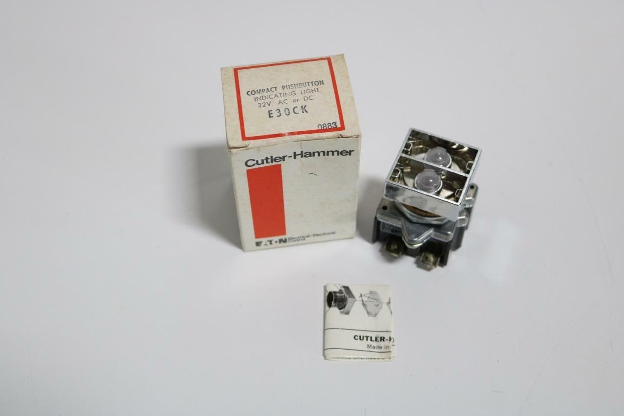 Eaton Cutler-Hammer E30CK Compact Pushbutton Indicating Light
