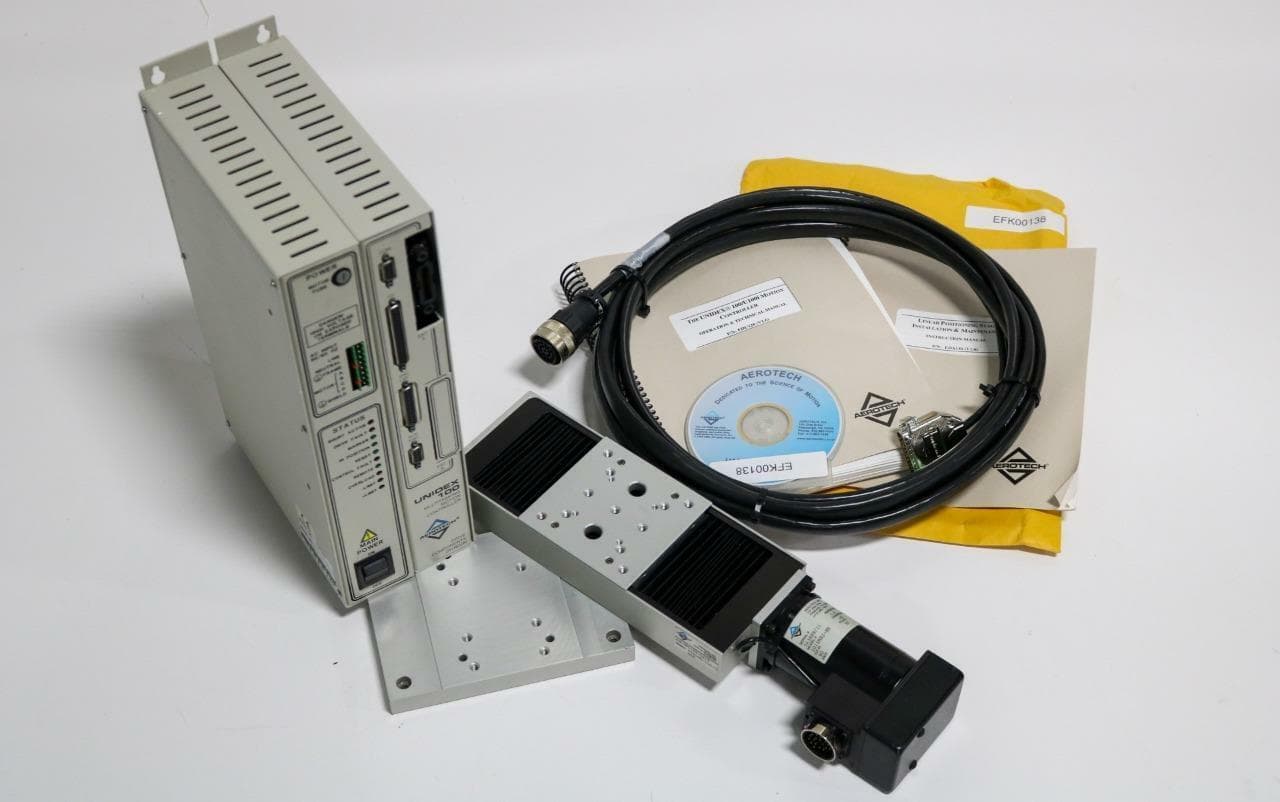 Aerotech ATS 100-100, UNIDEX 100 Linear Stage with Controller