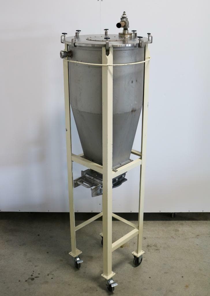 Unbranded 38 Gallon Stainless Steel Conical Hopper