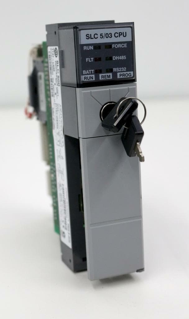 Allen-Bradley 1747-L532, 1747-M13 SLC500 Processor Unit with Memory Module