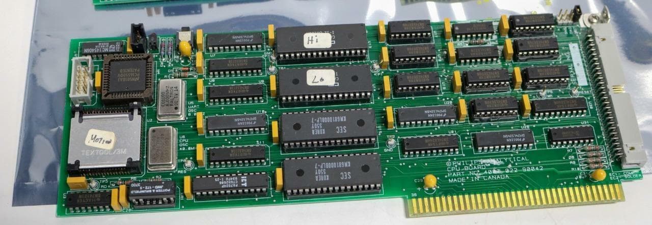 Philips Analytical 4007 022 90042 CPU Board