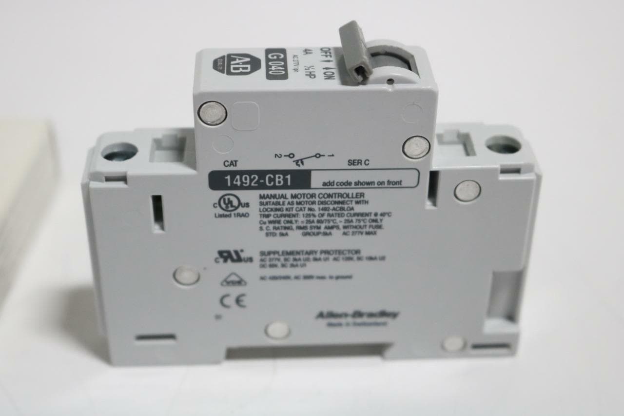 Allen-Bradley 1492-CB1G040 C Circuit Breaker