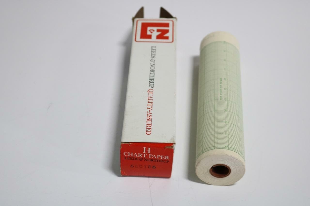 Leeds and Northrup 660186 Speedomax H Chart Paper