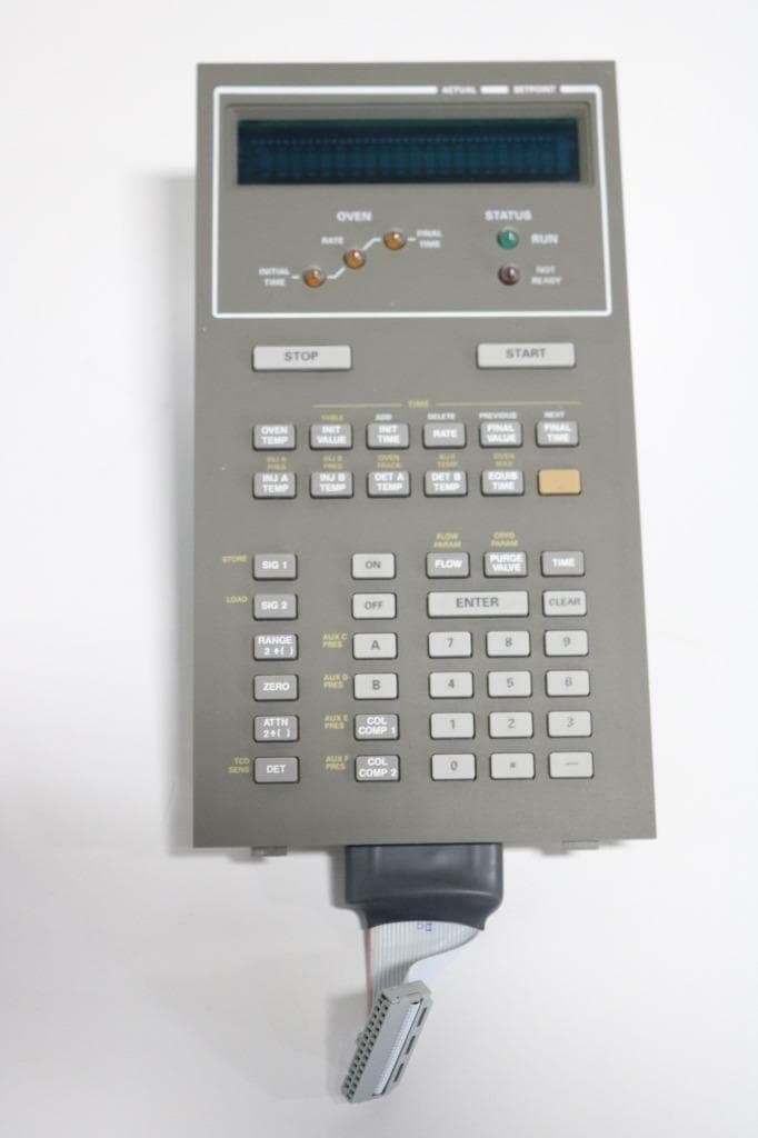 Agilent HP Unknown 5890 Series II GC Gas Chromatograph Keyboard Keypad
