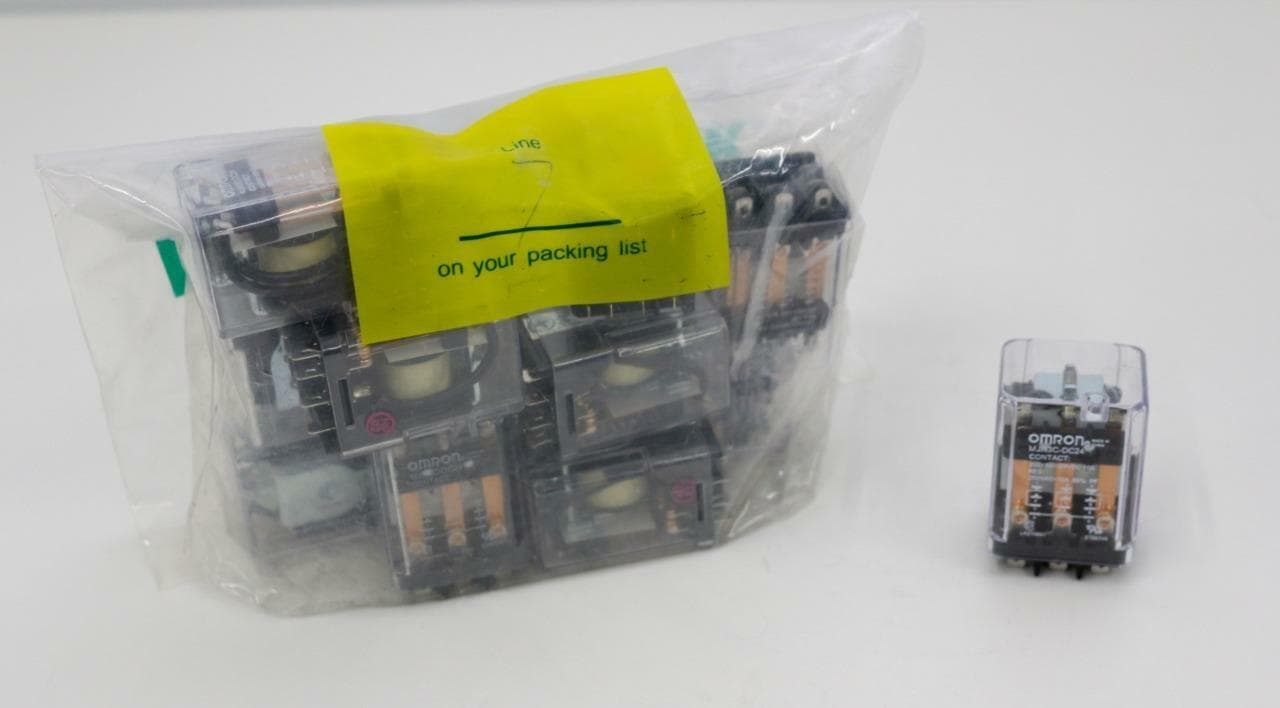 Omron MJN3C-DC24 Plug-In Relay, 3PDT, 24VDC