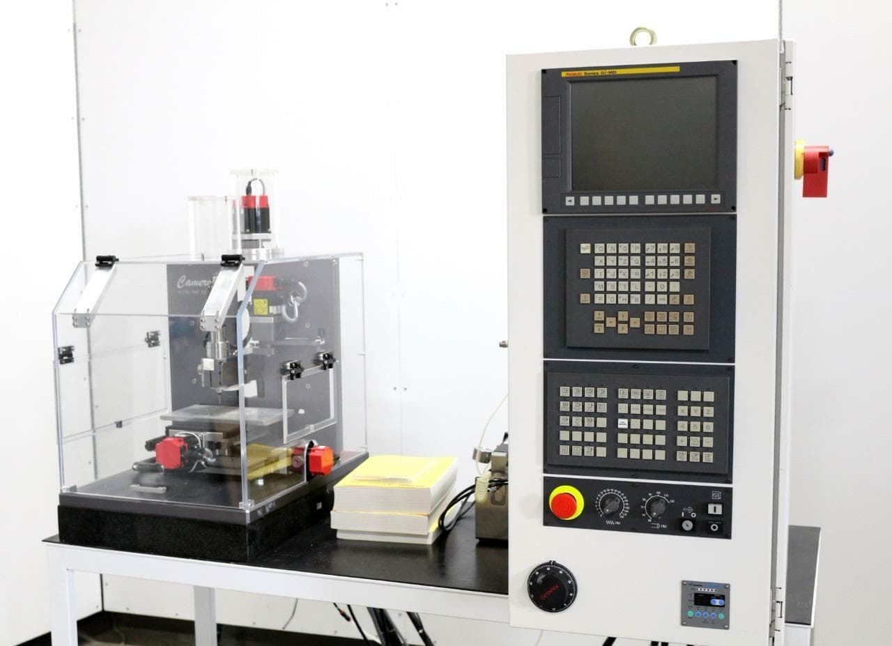 Cameron/Fanuc CNC High Precision Micro Milling & Drilling Center, Tool Changer