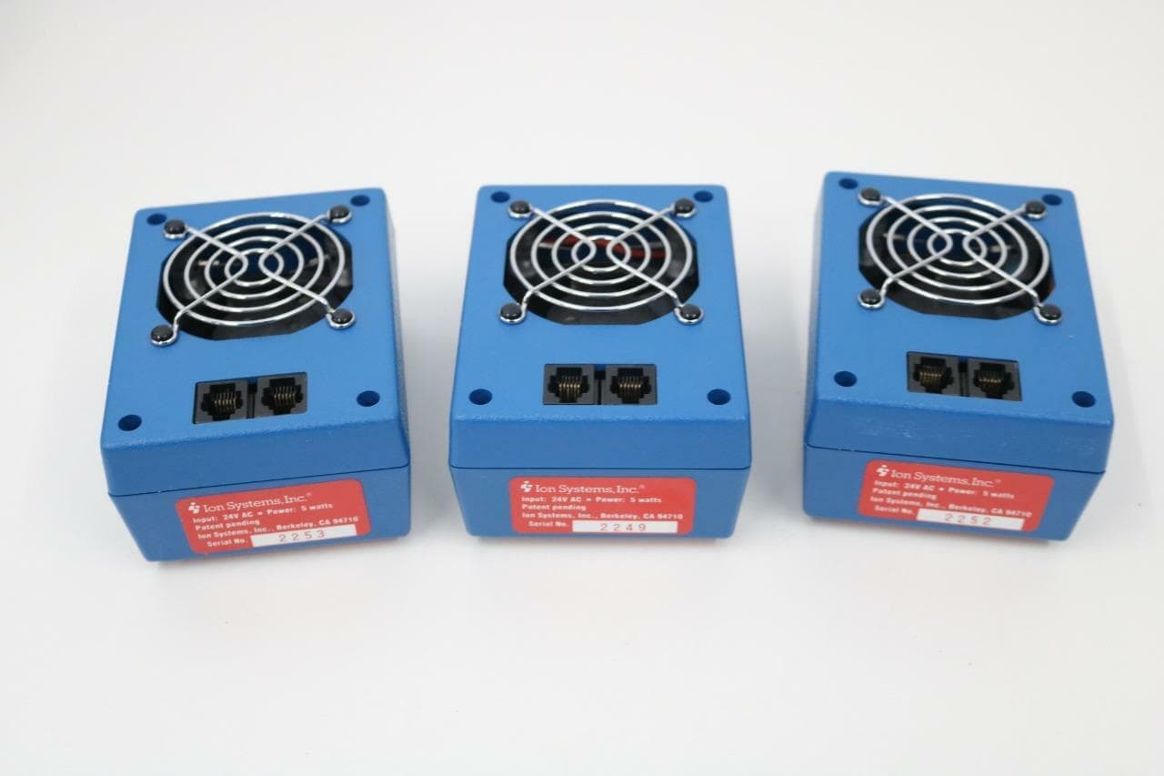 Ion Systems, Inc. Nilstat 2020 Lot of 3 Air Ionizer